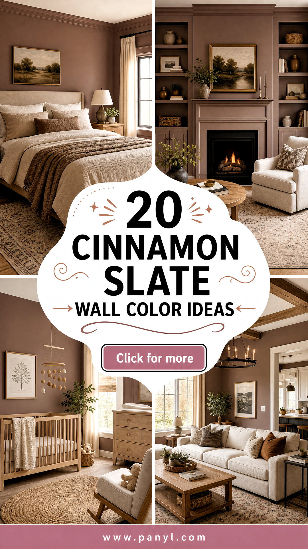 20 Cinnamon Slate Wall Color Ideas Cozy Refined Rooms - 20 Cinnamon Slate Wall Color Ideas: Cozy, Refined Rooms