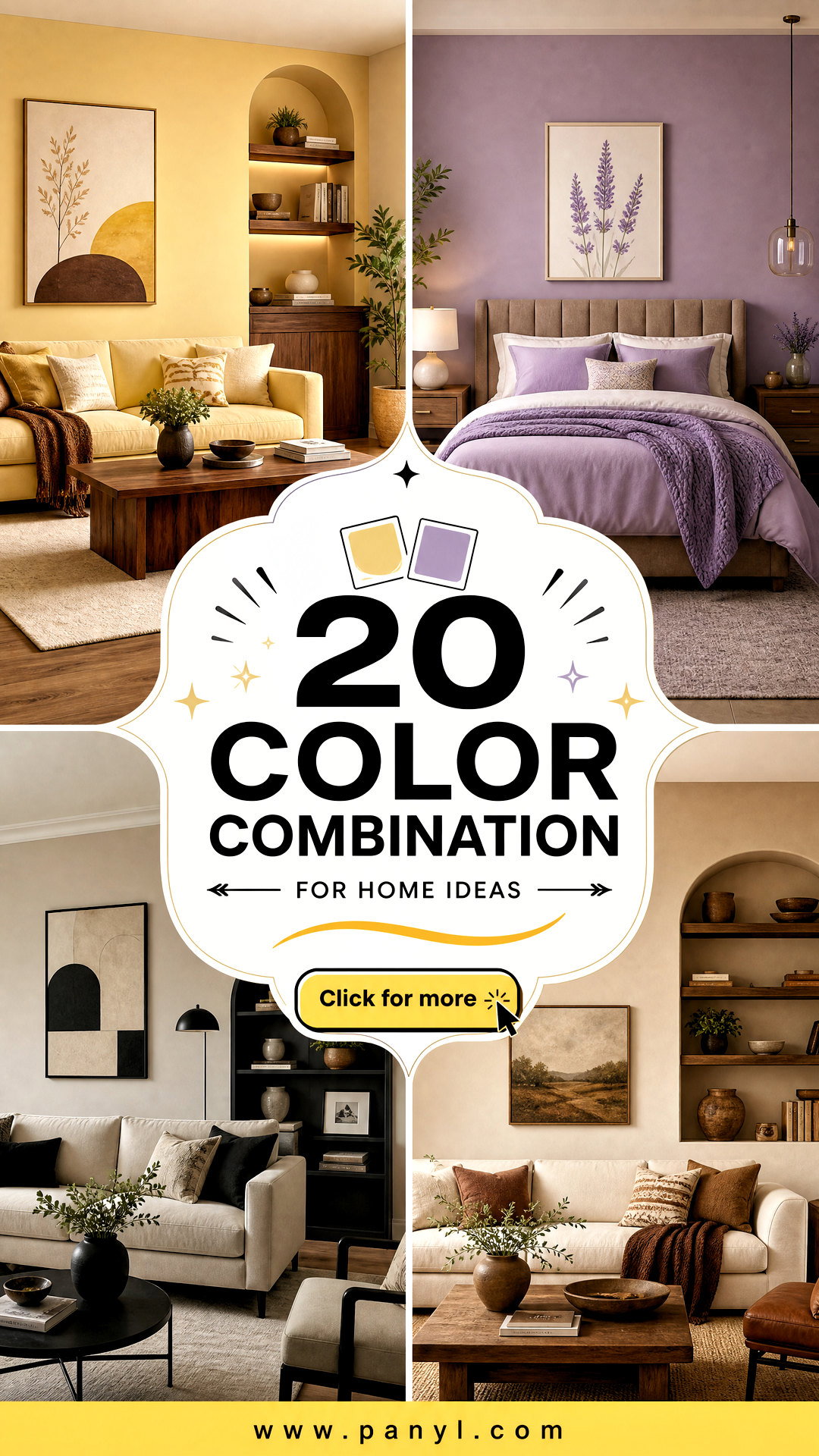 20 Color Combination for Home Ideas for a Designer Look - 20 Color Combination for Home Ideas for a Designer Look