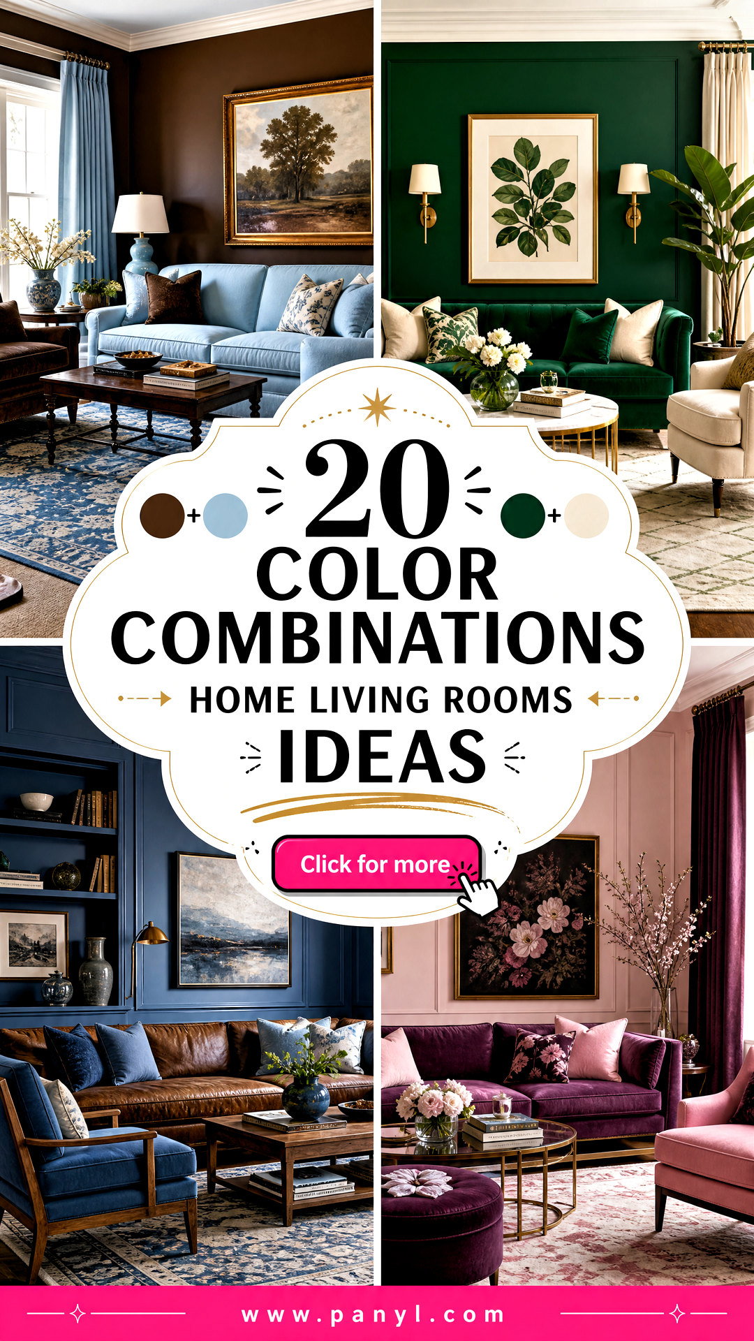 20 Color Combinations Home Living Rooms Need for Easy Style - 20 Color Combinations Home Living Rooms Need for Easy Style