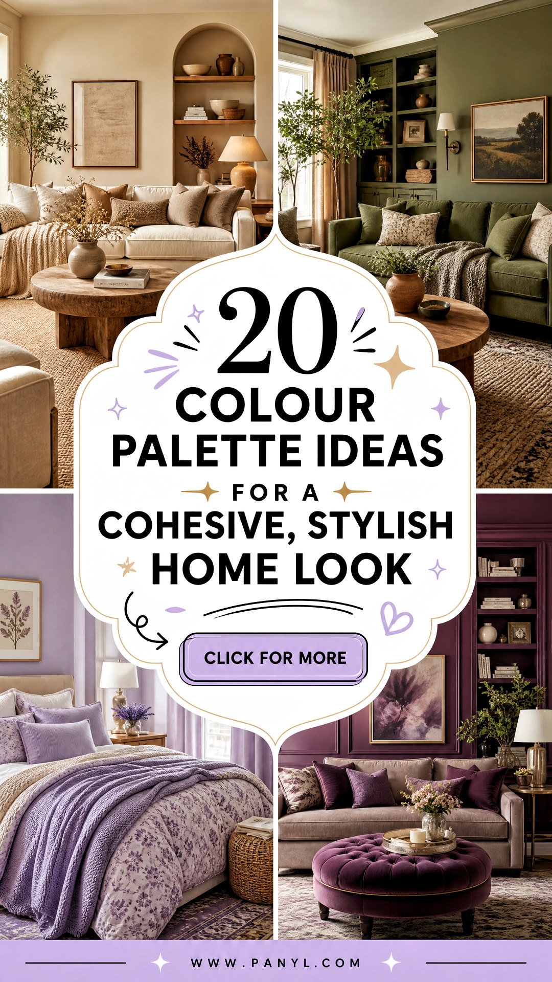 20 Colour Palette Ideas for a Cohesive Stylish Home Look - 20 Colour Palette Ideas for a Cohesive, Stylish Home Look