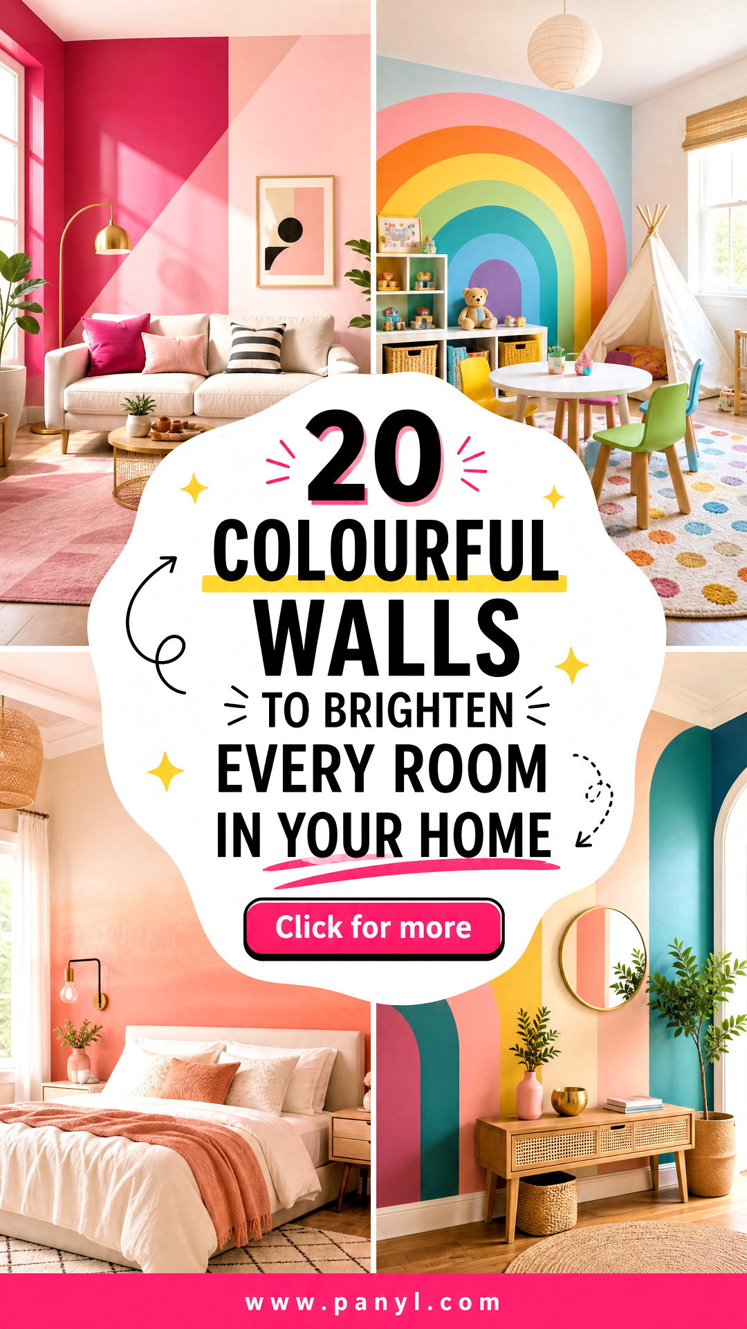 20 Colourful Walls to Brighten Every Room in Your Home - 20 Colourful Walls to Brighten Every Room in Your Home