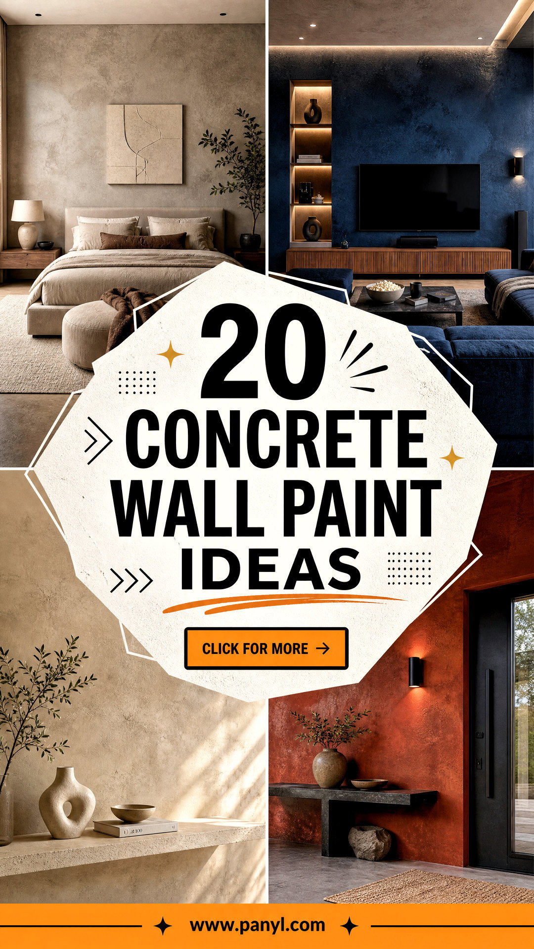 20 Concrete Wall Paint Ideas for a Sleek Modern Refresh - 20 Concrete Wall Paint Ideas for a Sleek Modern Refresh