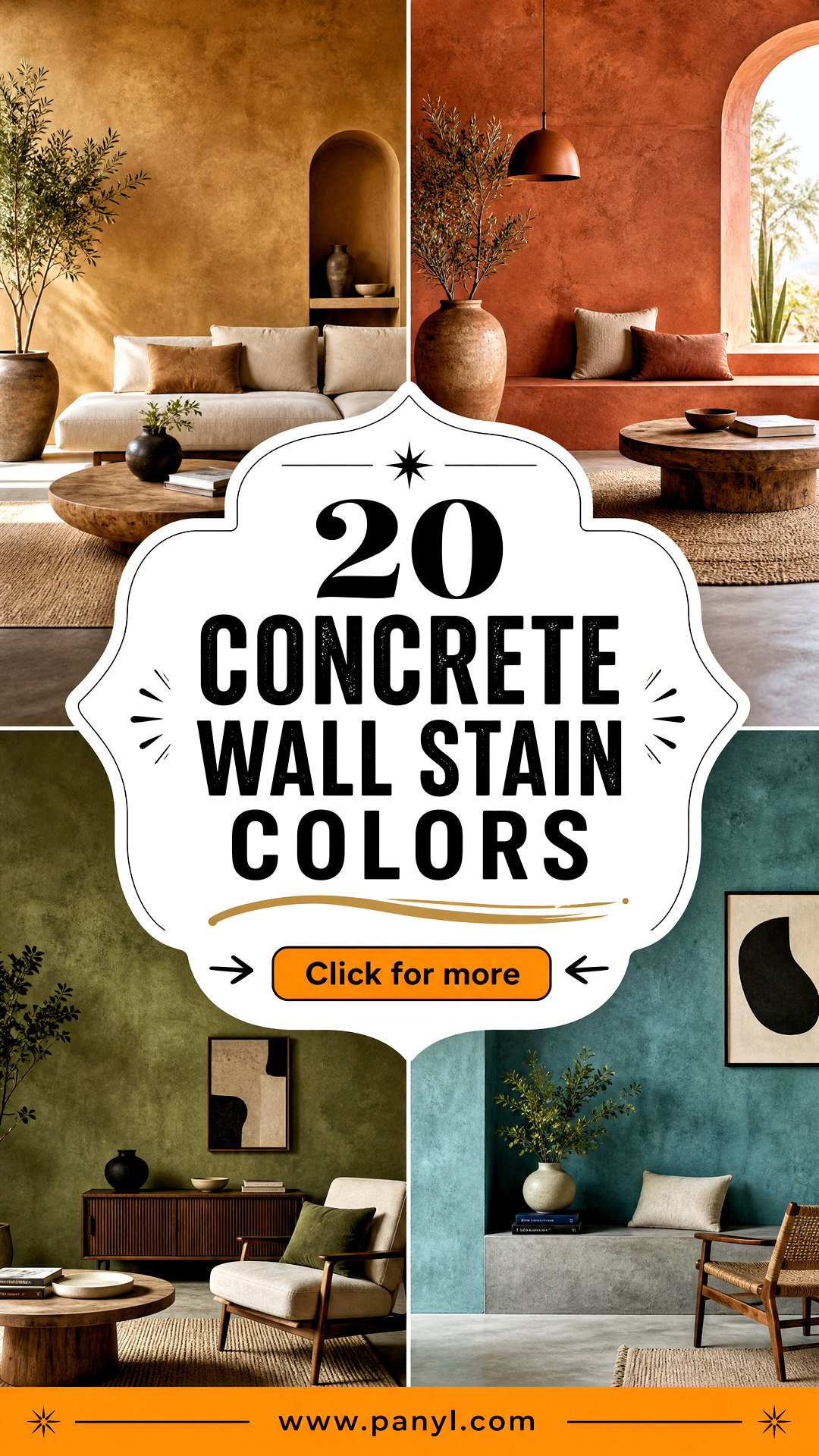 20 Concrete Wall Stain Colors for a Polished Modern Finish - 20 Concrete Wall Stain Colors for a Polished Modern Finish