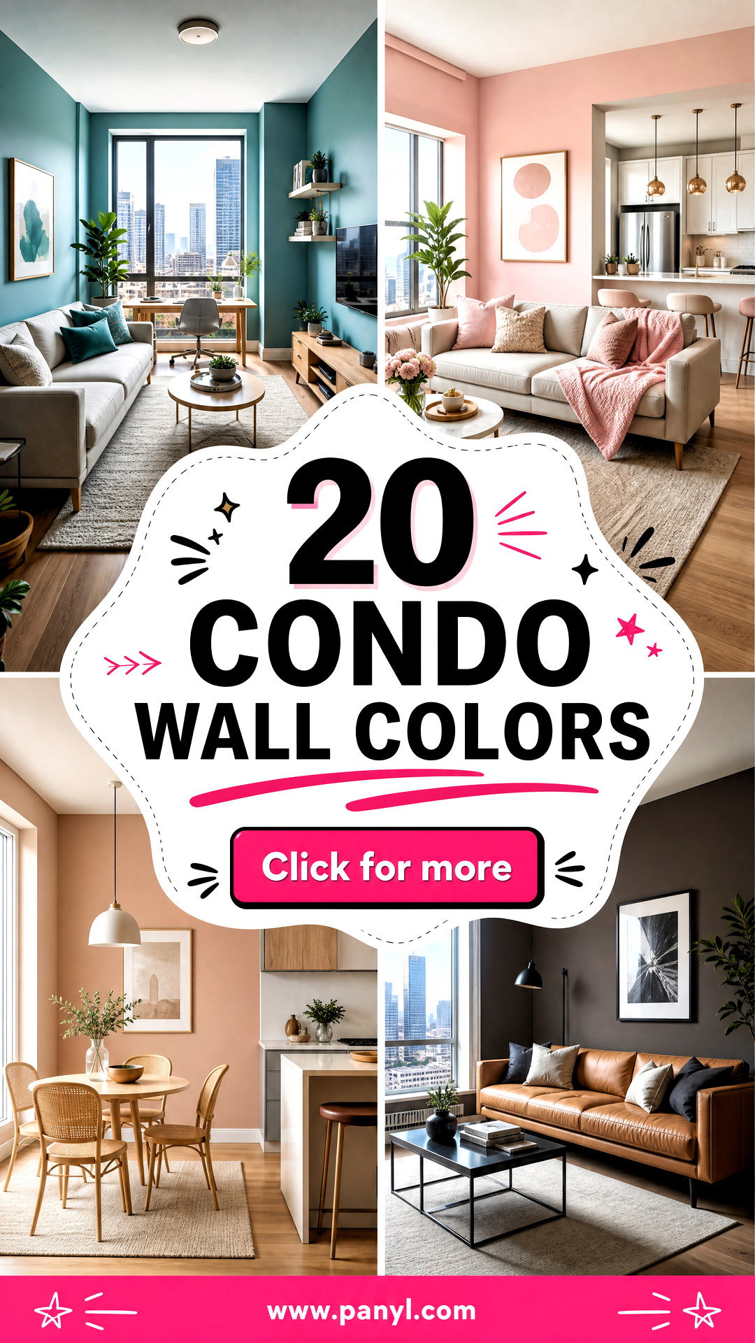 20 Condo Wall Colors That Make Small Spaces Feel Stylish - 20 Condo Wall Colors That Make Small Spaces Feel Stylish