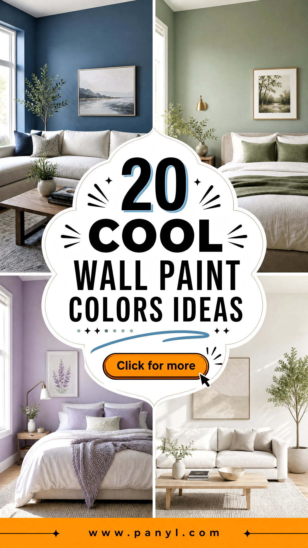 20 Cool Wall Paint Colors for a Stylish Modern Refresh - 20 Cool Wall Paint Colors for a Stylish Modern Refresh