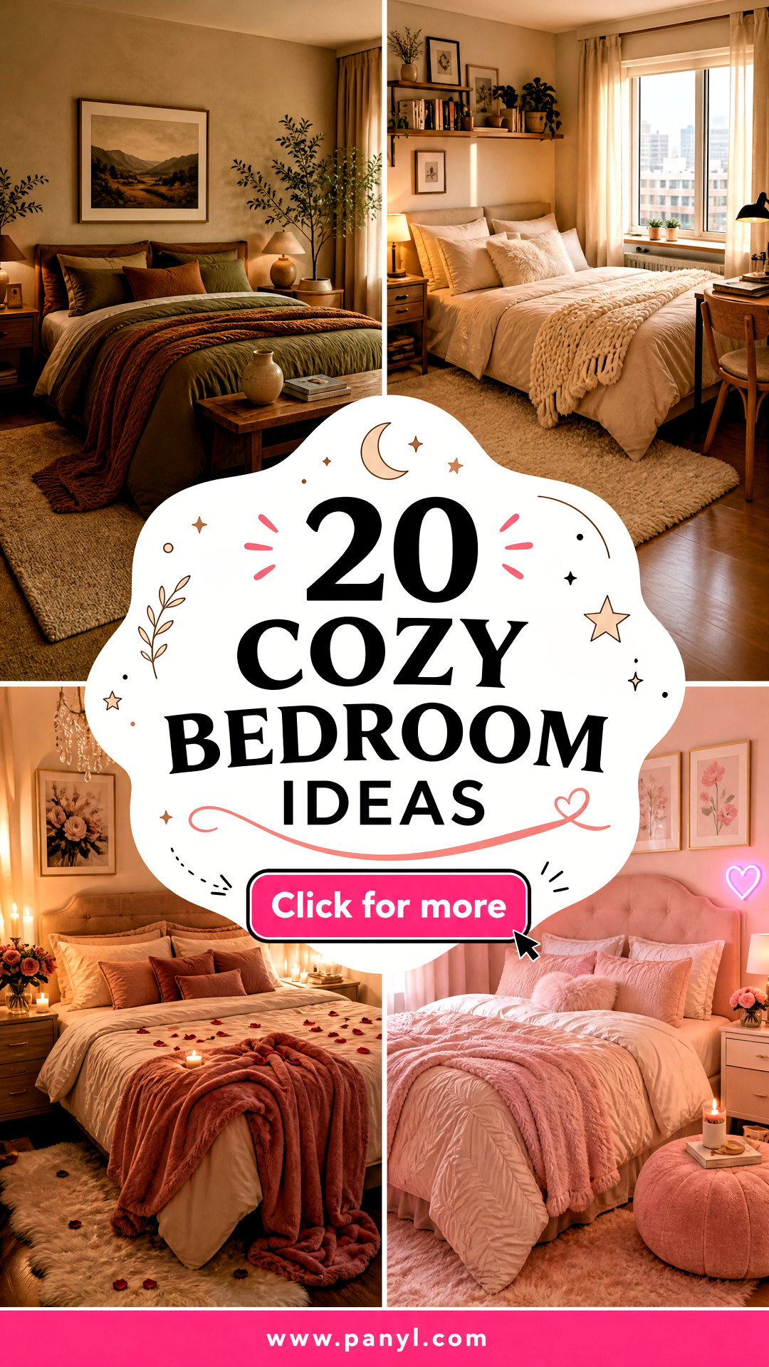 20 Cozy Bedroom Ideas for a Warm Stylish and Restful Retreat - 20 Cozy Bedroom Ideas for a Warm, Stylish and Restful Retreat
