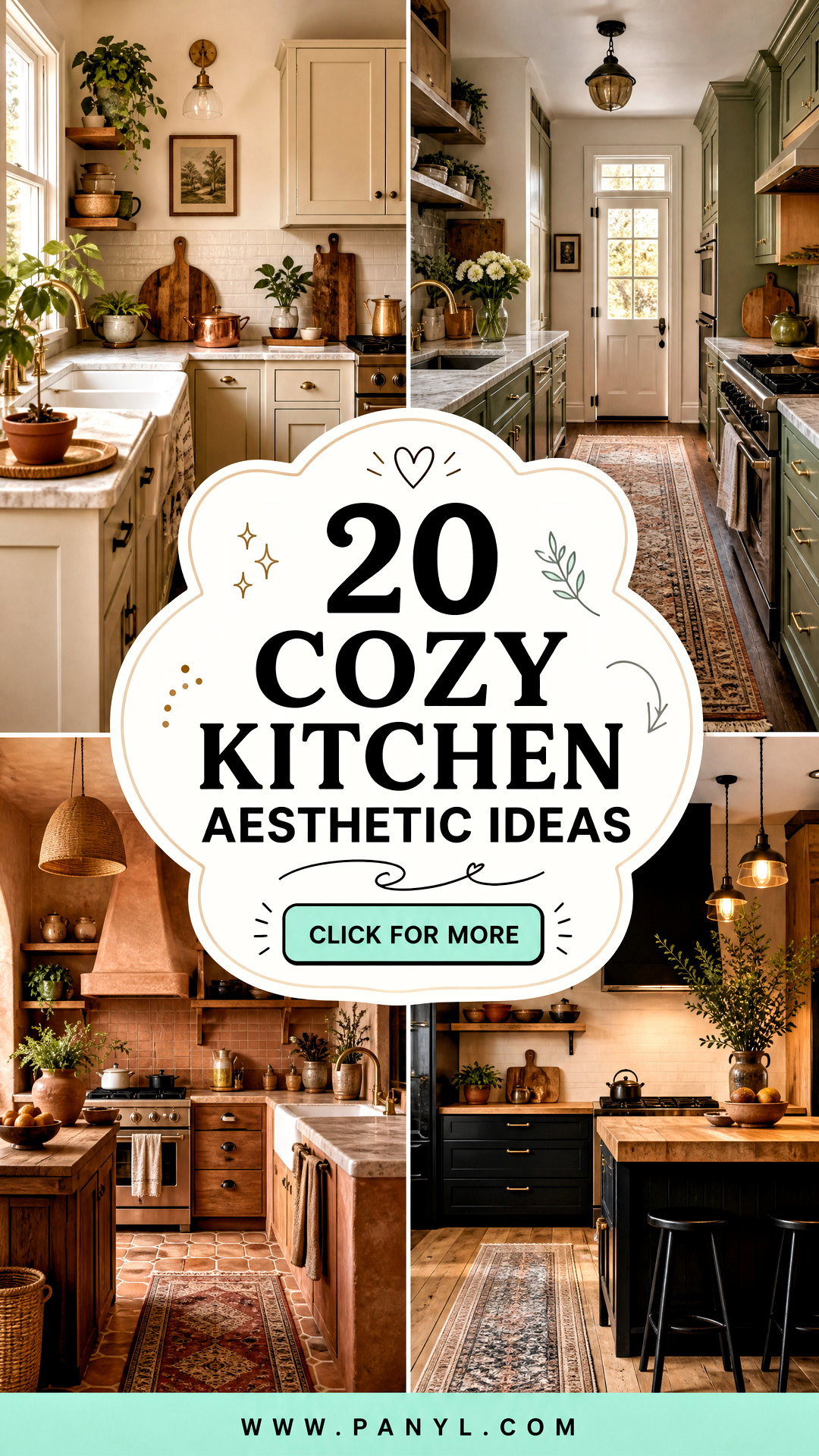 20 Cozy Kitchen Aesthetic Ideas for a Warm Curated Space - 20 Cozy Kitchen Aesthetic Ideas for a Warm, Curated Space