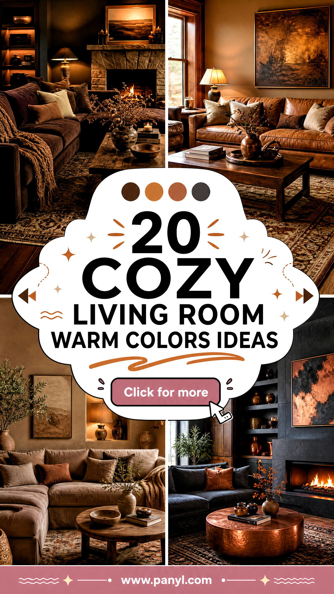 20 Cozy Living Room Warm Colors for an Inviting Home Makeover - 20 Cozy Living Room Warm Colors for an Inviting Home Makeover