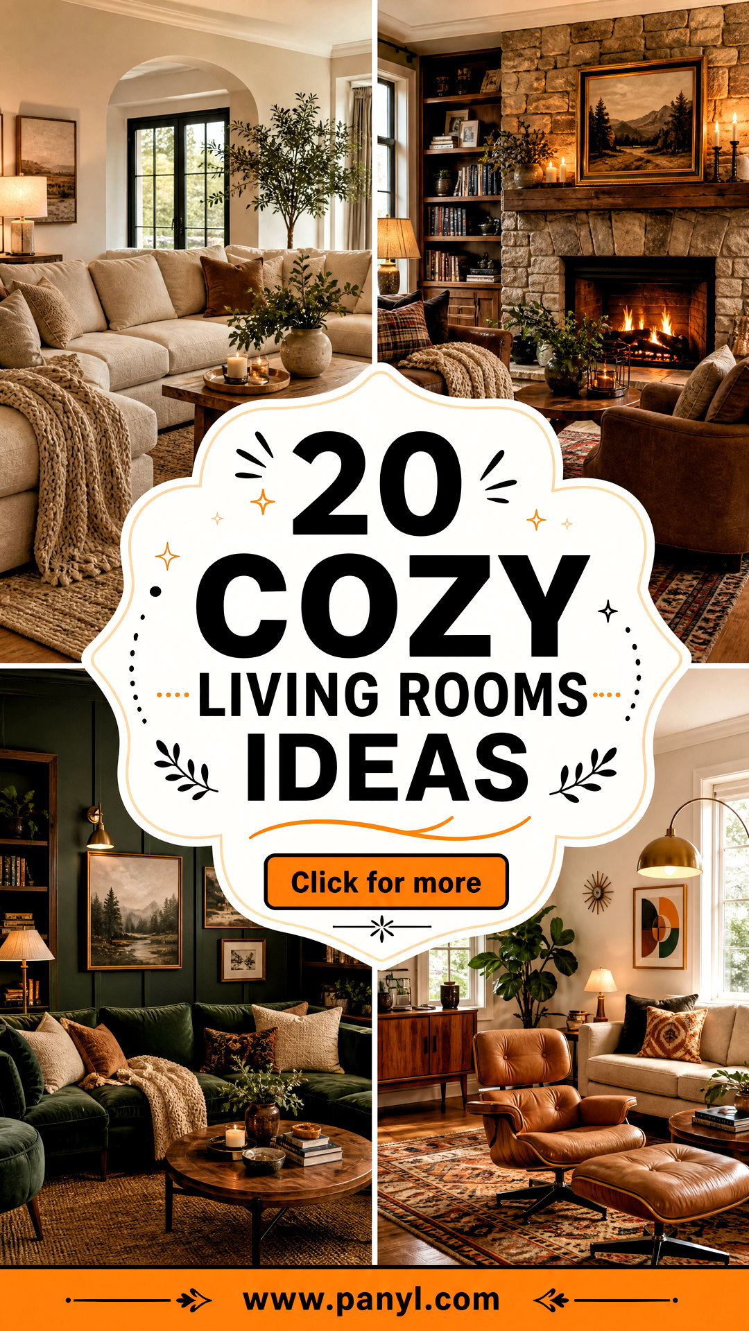 20 Cozy Living Rooms That Feel Warm Stylish and Inviting - 20 Cozy Living Rooms That Feel Warm, Stylish, and Inviting
