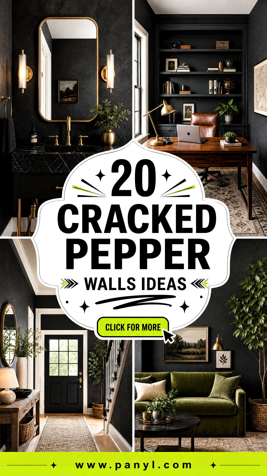 20 Cracked Pepper Walls Ideas for Bold Stylish Modern Homes - 20 Cracked Pepper Walls Ideas for Bold, Stylish Modern Homes