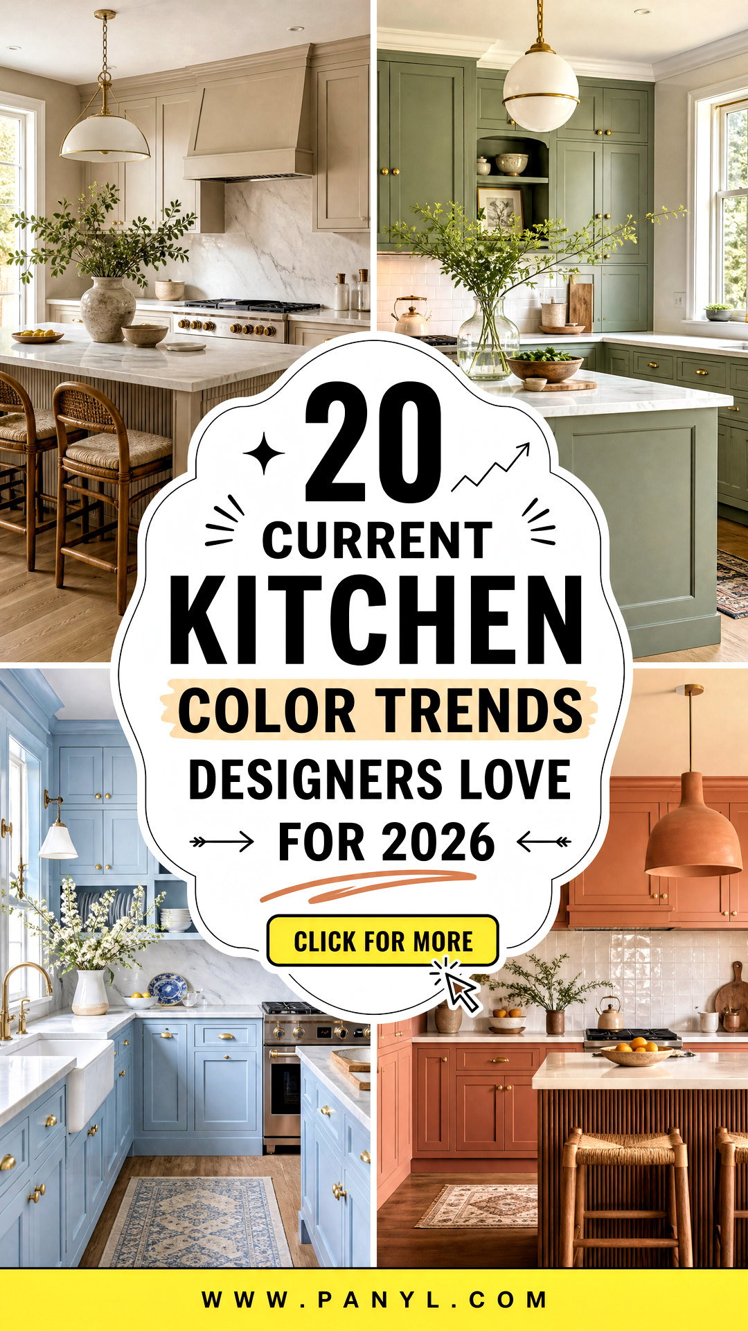 20 Current Kitchen Color Trends Designers Love for 2026 - 20 Current Kitchen Color Trends Designers Love for 2026