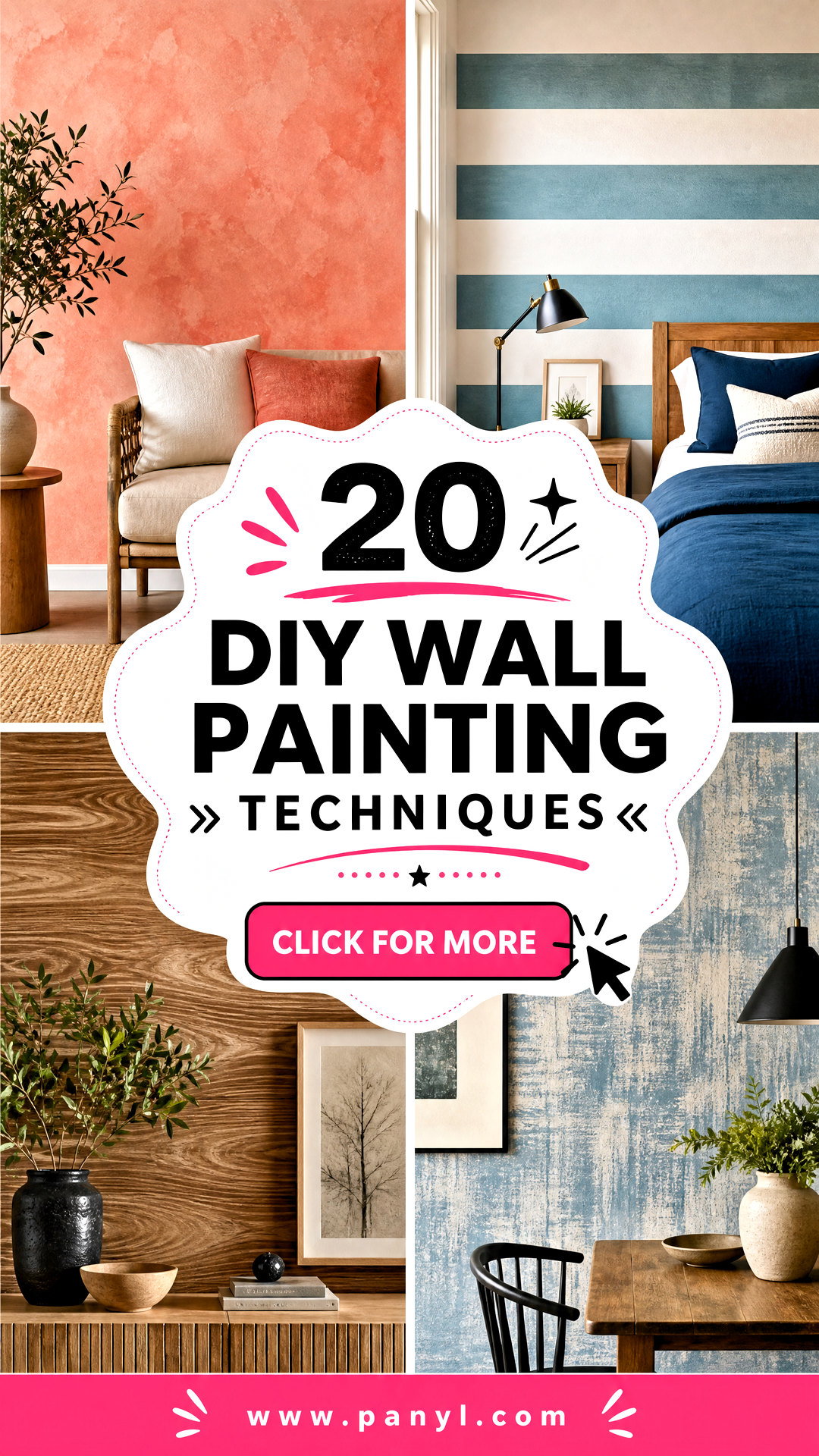 20 DIY Wall Painting Techniques for a Designer-Style Finish - 20 DIY Wall Painting Techniques for a Designer-Style Finish