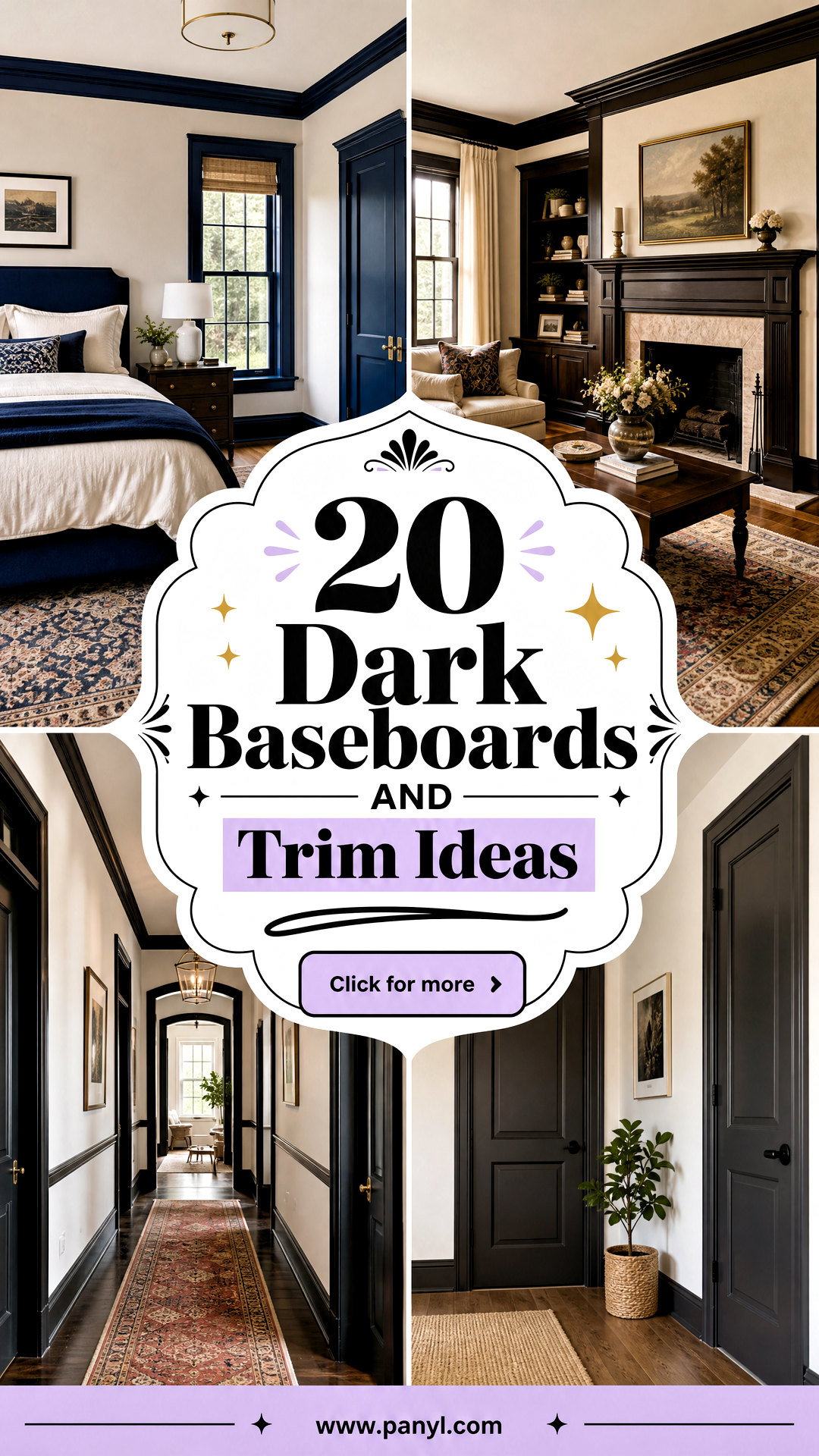 20 Dark Baseboards and Trim Ideas for Elevated Modern Style - 20 Dark Baseboards and Trim Ideas for Elevated Modern Style