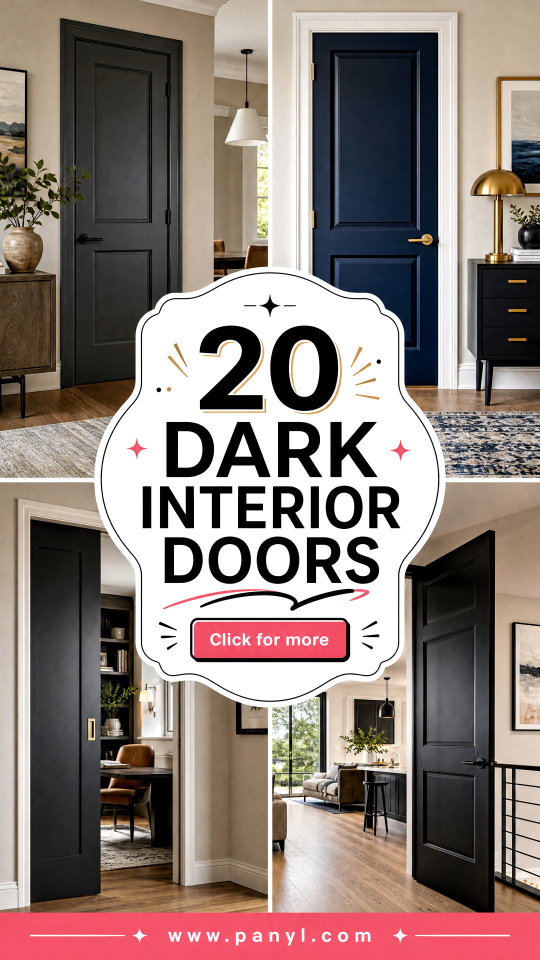 20 Dark Interior Doors for a Bold Designer-Approved Look - 20 Dark Interior Doors for a Bold, Designer-Approved Look