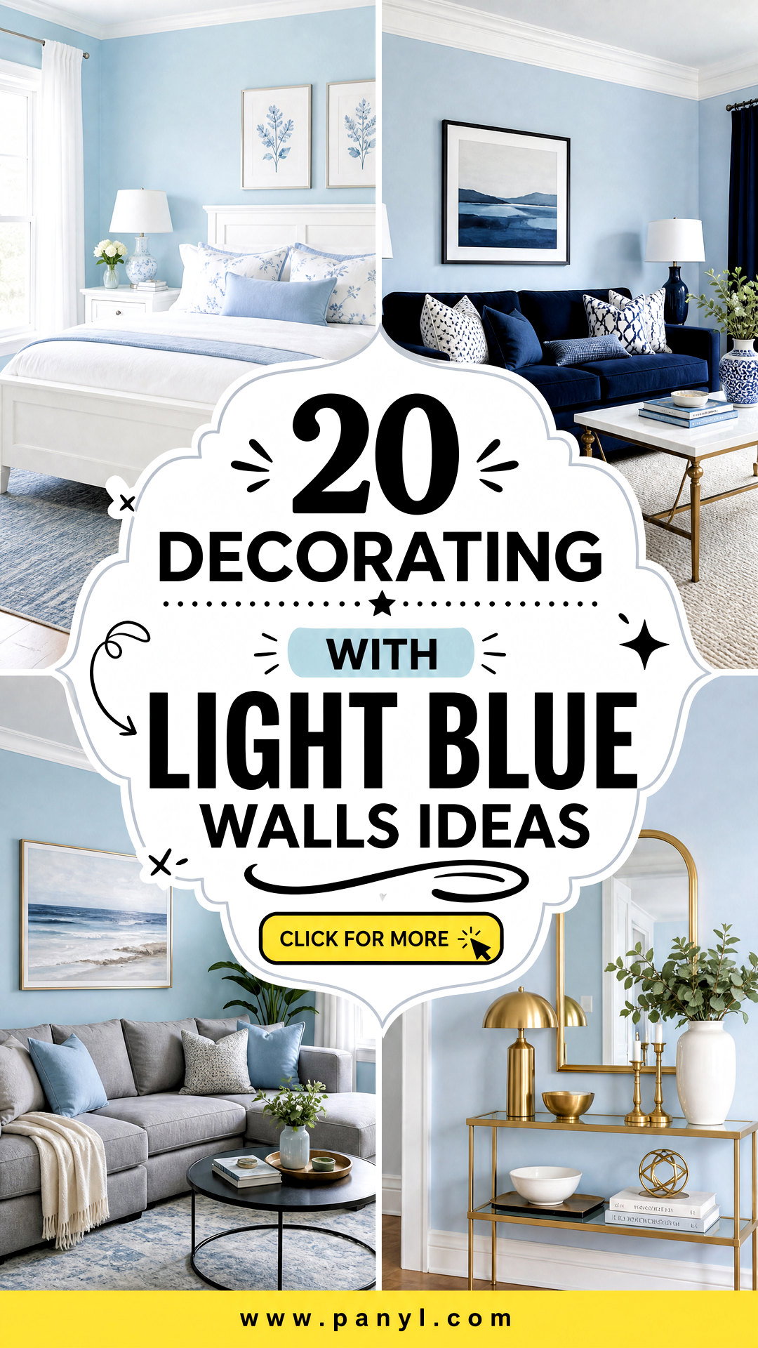 20 Decorating With Light Blue Walls Ideas for Serene Rooms - 20 Decorating With Light Blue Walls Ideas for Serene Rooms