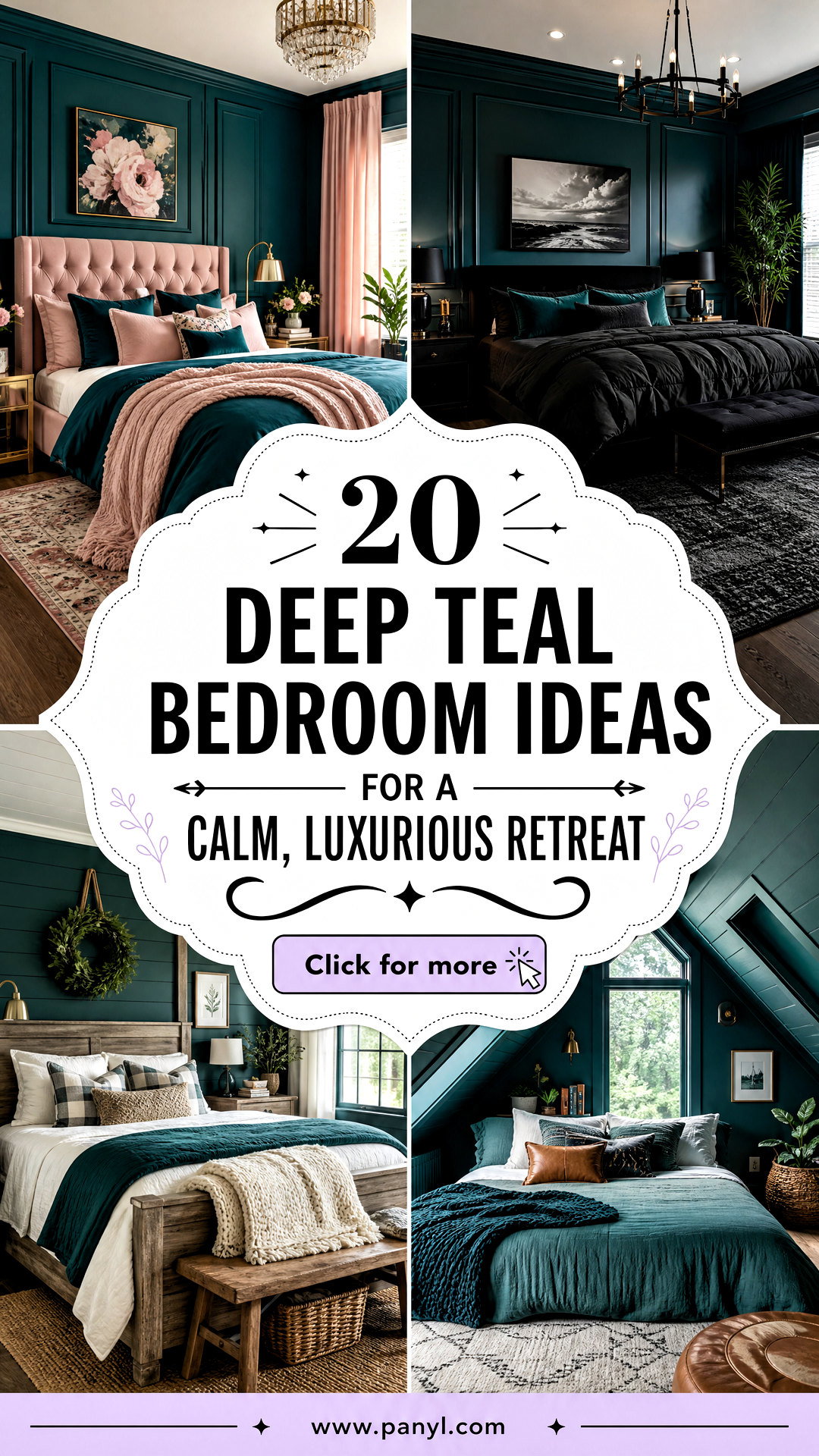 20 Deep Teal Bedroom Ideas for a Calm Luxurious Retreat - 20 Deep Teal Bedroom Ideas for a Calm, Luxurious Retreat