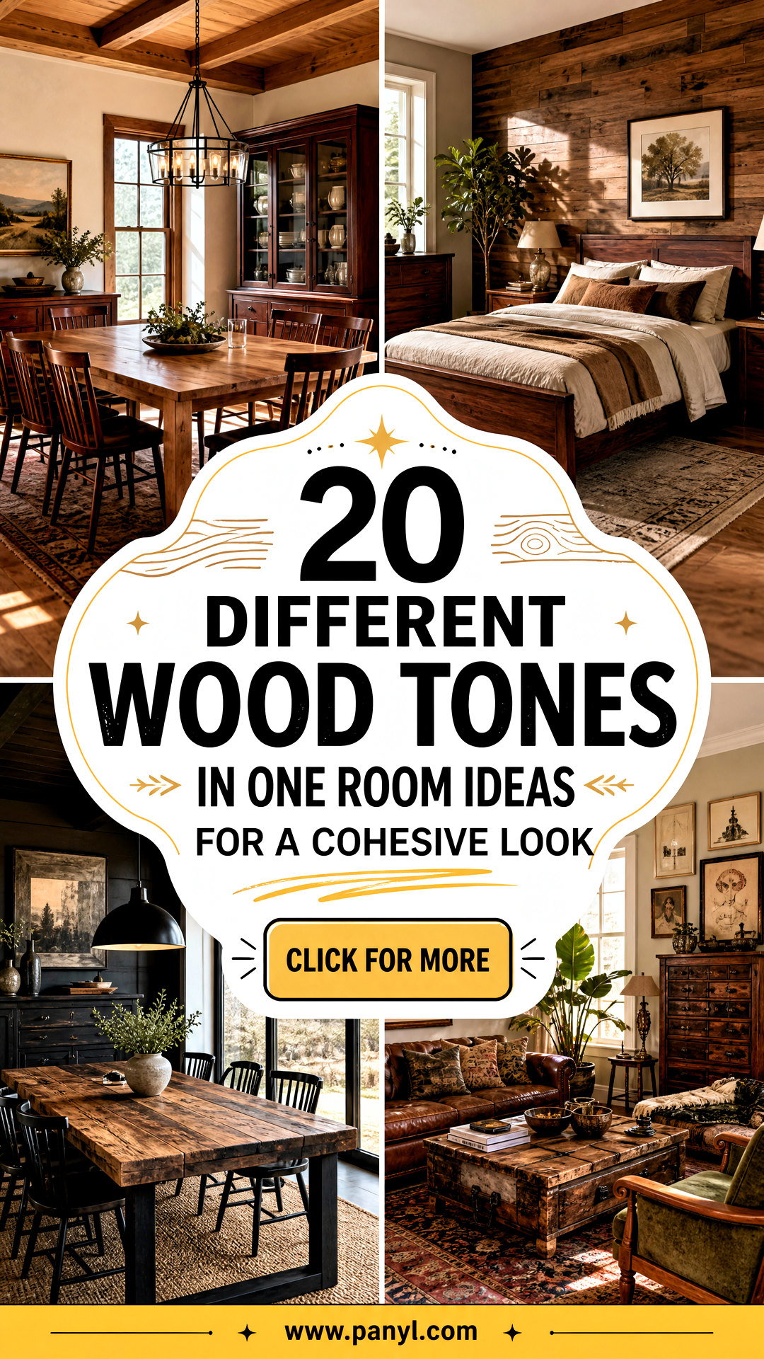 20 Different Wood Tones in One Room Ideas for a Cohesive Look - 20 Different Wood Tones in One Room Ideas for a Cohesive Look