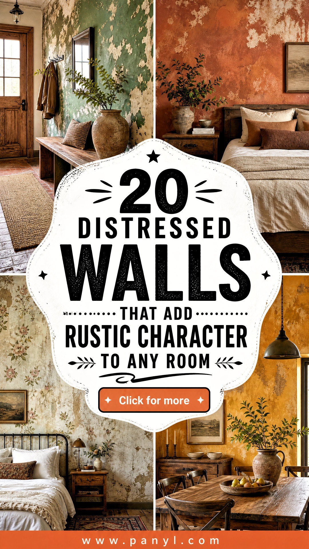 20 Distressed Walls That Add Rustic Character to Any Room - 20 Distressed Walls That Add Rustic Character to Any Room