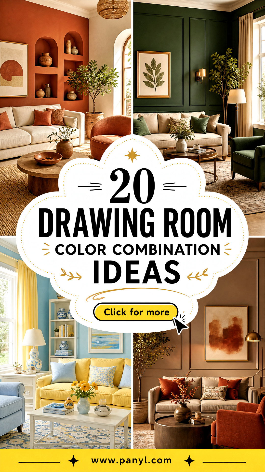 20 Drawing Room Color Combination Ideas for a Chic Refresh - 20 Drawing Room Color Combination Ideas for a Chic Refresh