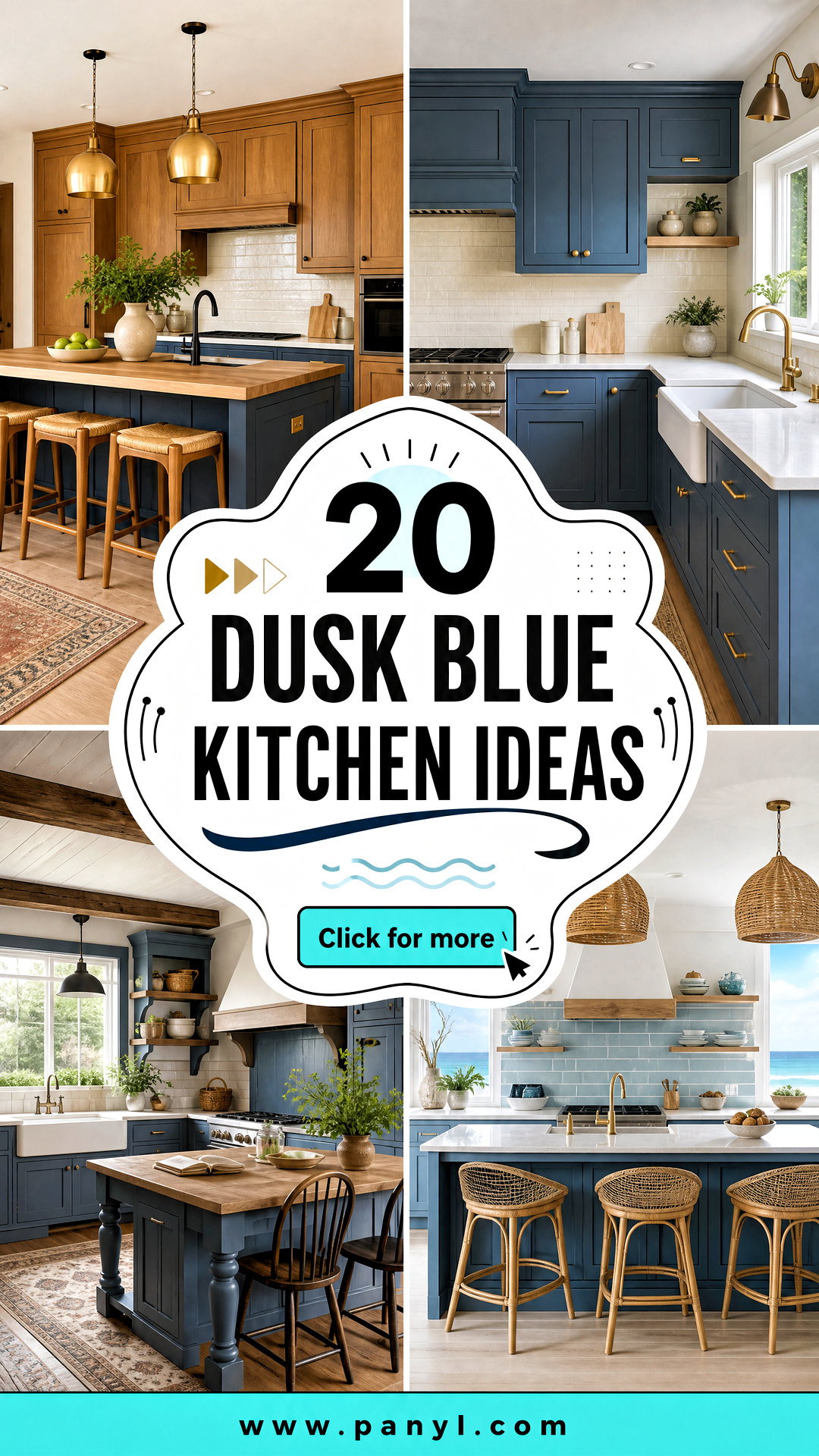20 Dusk Blue Kitchen Ideas for a Calm Contemporary Update - 20 Dusk Blue Kitchen Ideas for a Calm, Contemporary Update
