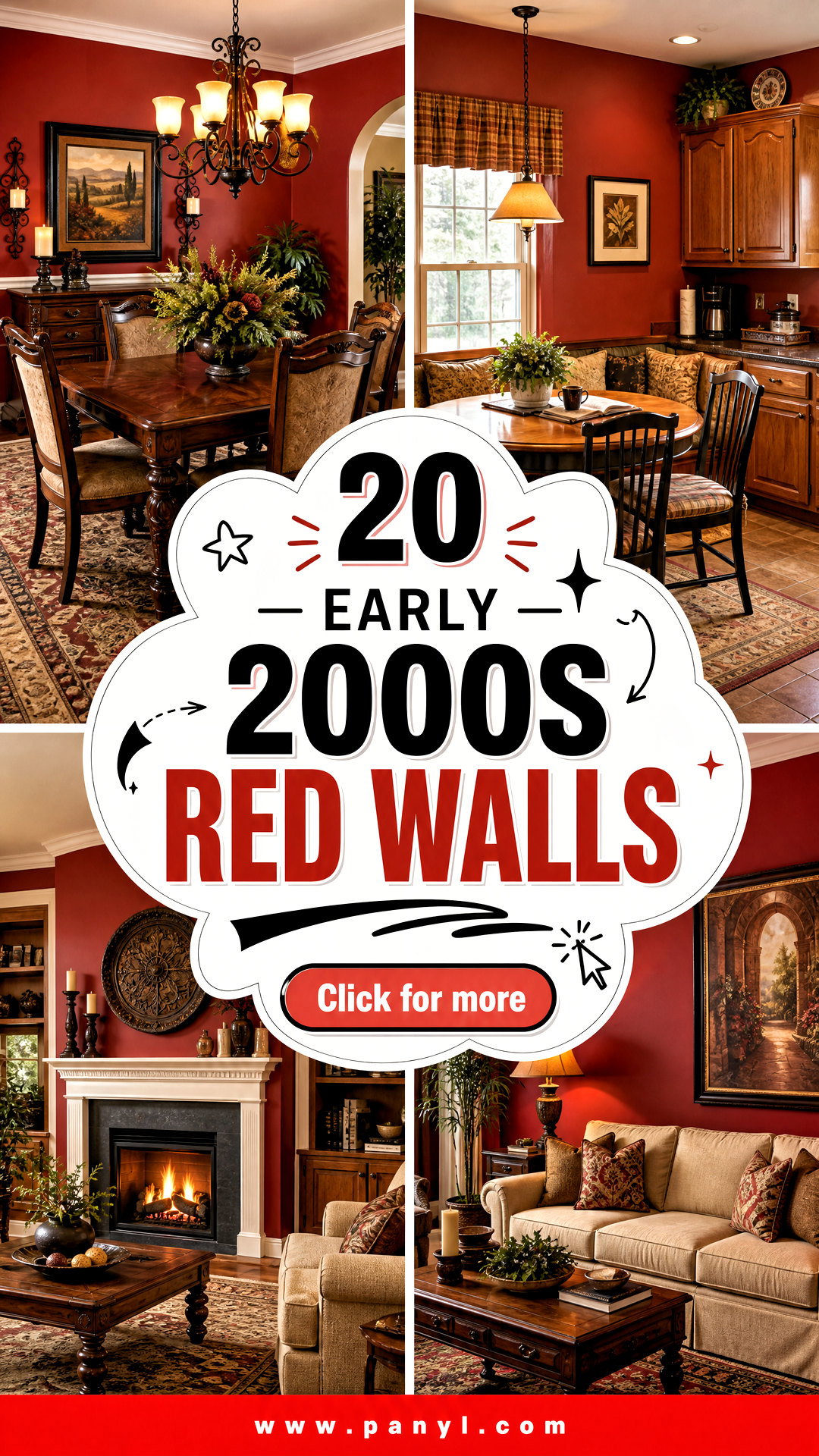 20 Early 2000S Red Walls Nostalgic Decor Making a Comeback - 20 Early 2000S Red Walls: Nostalgic Decor Making a Comeback
