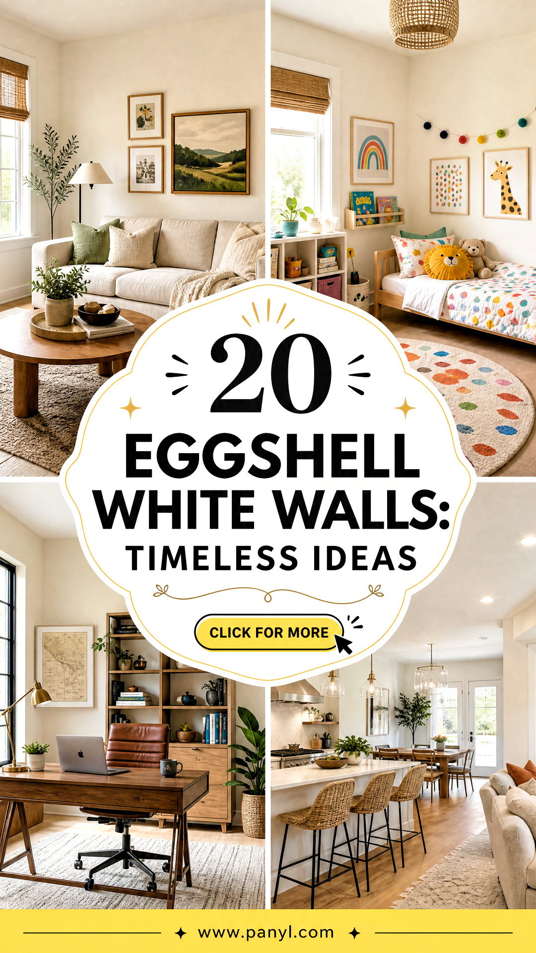 20 Eggshell White Walls Timeless Ideas for Serene Rooms - 20 Eggshell White Walls: Timeless Ideas for Serene Rooms