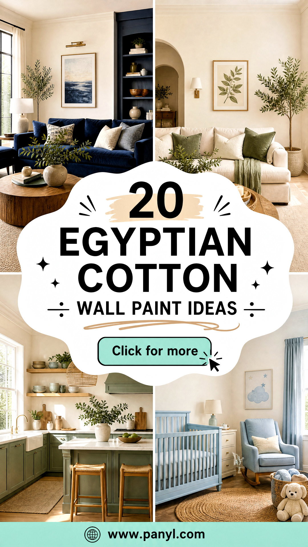 20 Egyptian Cotton Wall Paint Ideas Refined Home Inspiration - 20 Egyptian Cotton Wall Paint Ideas: Refined Home Inspiration
