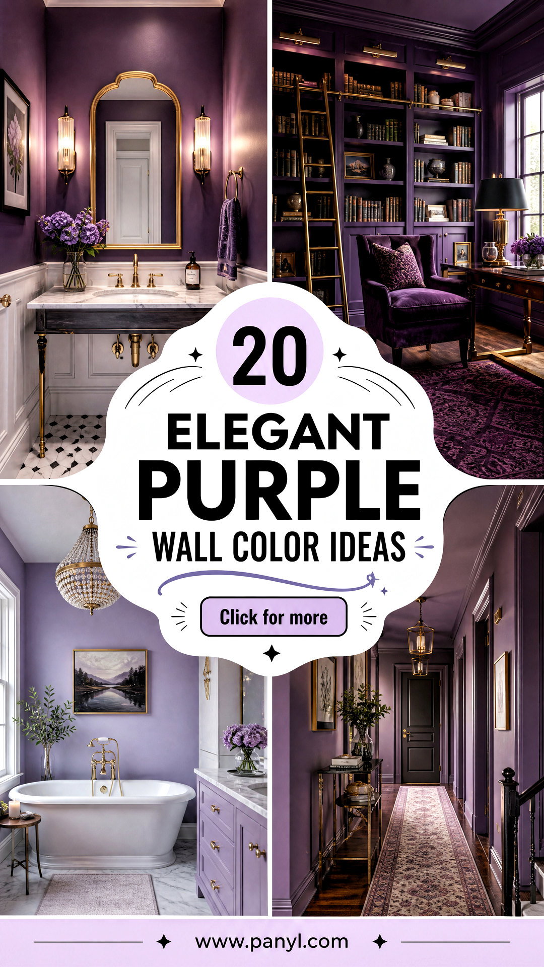 20 Elegant Purple Wall Color Ideas Sophisticated Style Tips - 20 Elegant Purple Wall Color Ideas: Sophisticated Style Tips