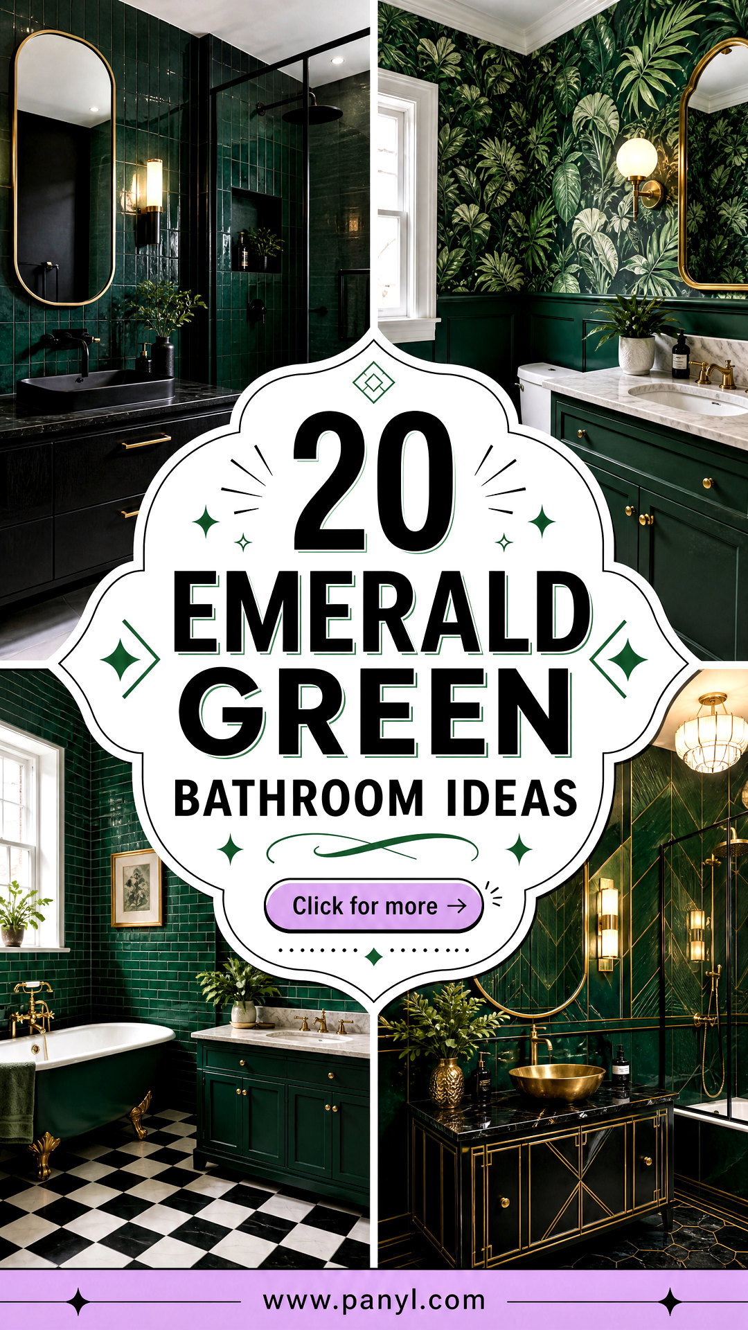 20 Emerald Green Bathroom Ideas for a Bold Spa-Like Refresh - 20 Emerald Green Bathroom Ideas for a Bold, Spa-Like Refresh