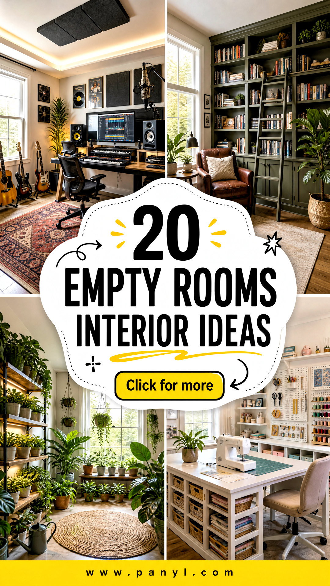 20 Empty Rooms Interior Ideas With Clever Design Potential - 20 Empty Rooms Interior Ideas With Clever Design Potential