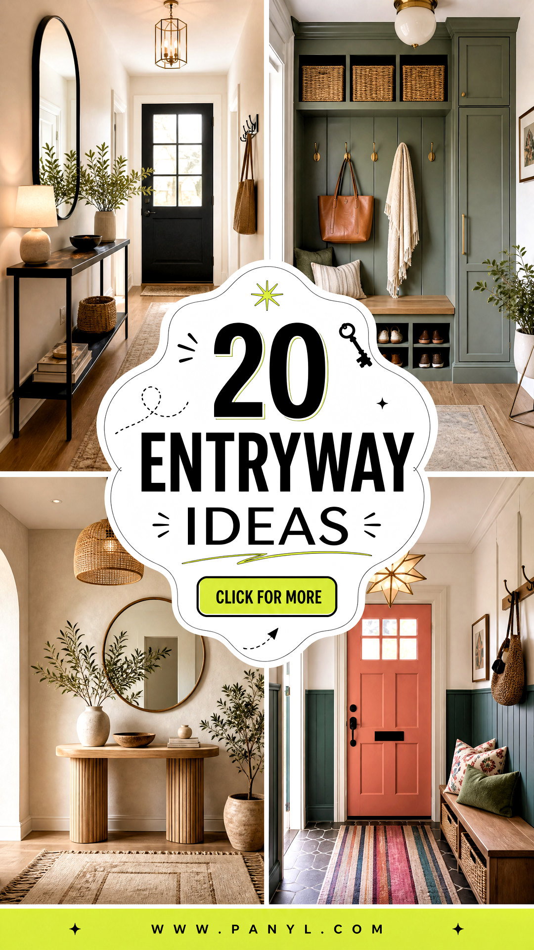 20 Entryway Ideas for a Welcoming Beautifully Organized Home - 20 Entryway Ideas for a Welcoming, Beautifully Organized Home