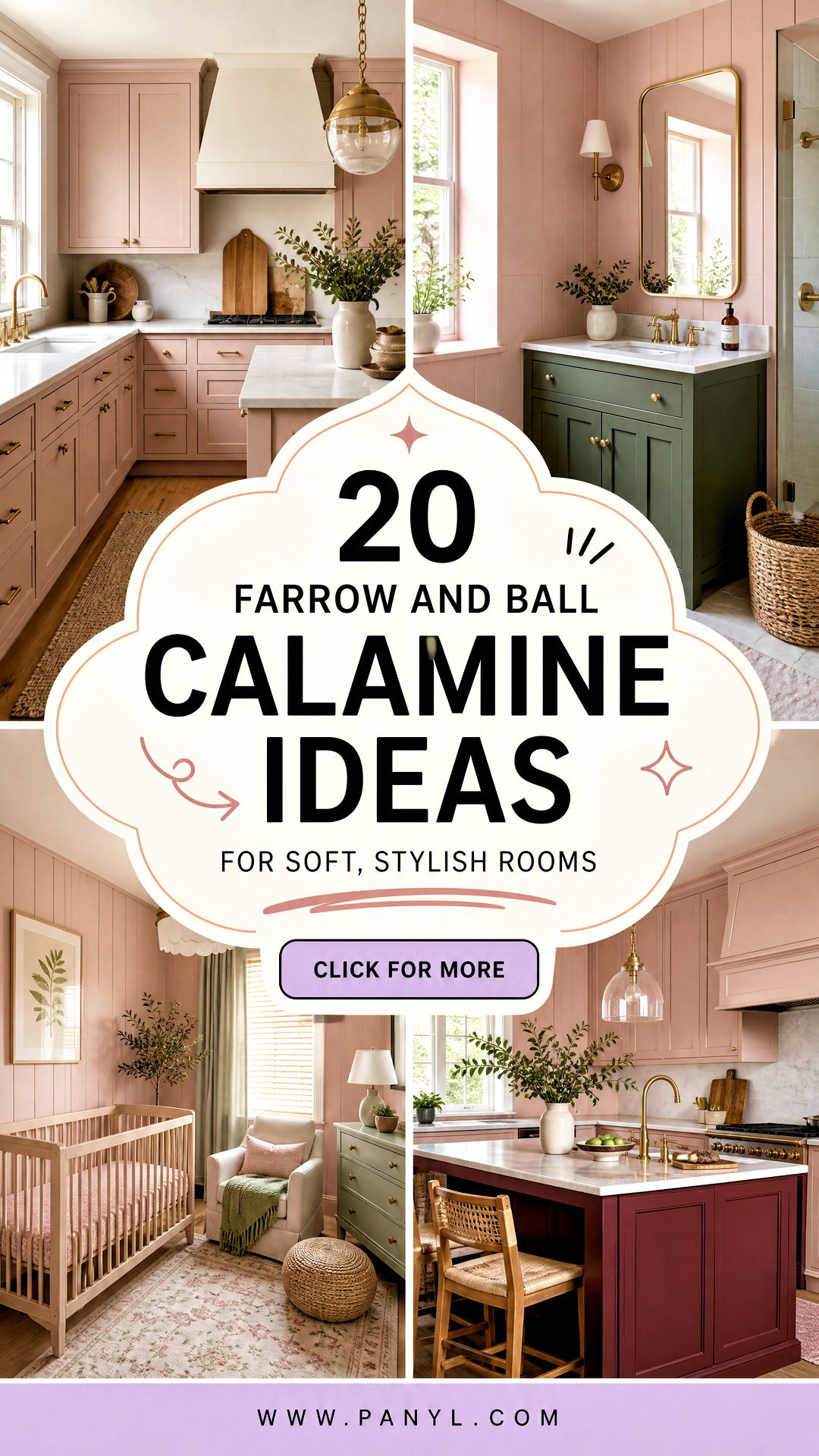 20 Farrow and Ball Calamine Ideas for Soft Stylish Rooms - 20 Farrow and Ball Calamine Ideas for Soft, Stylish Rooms
