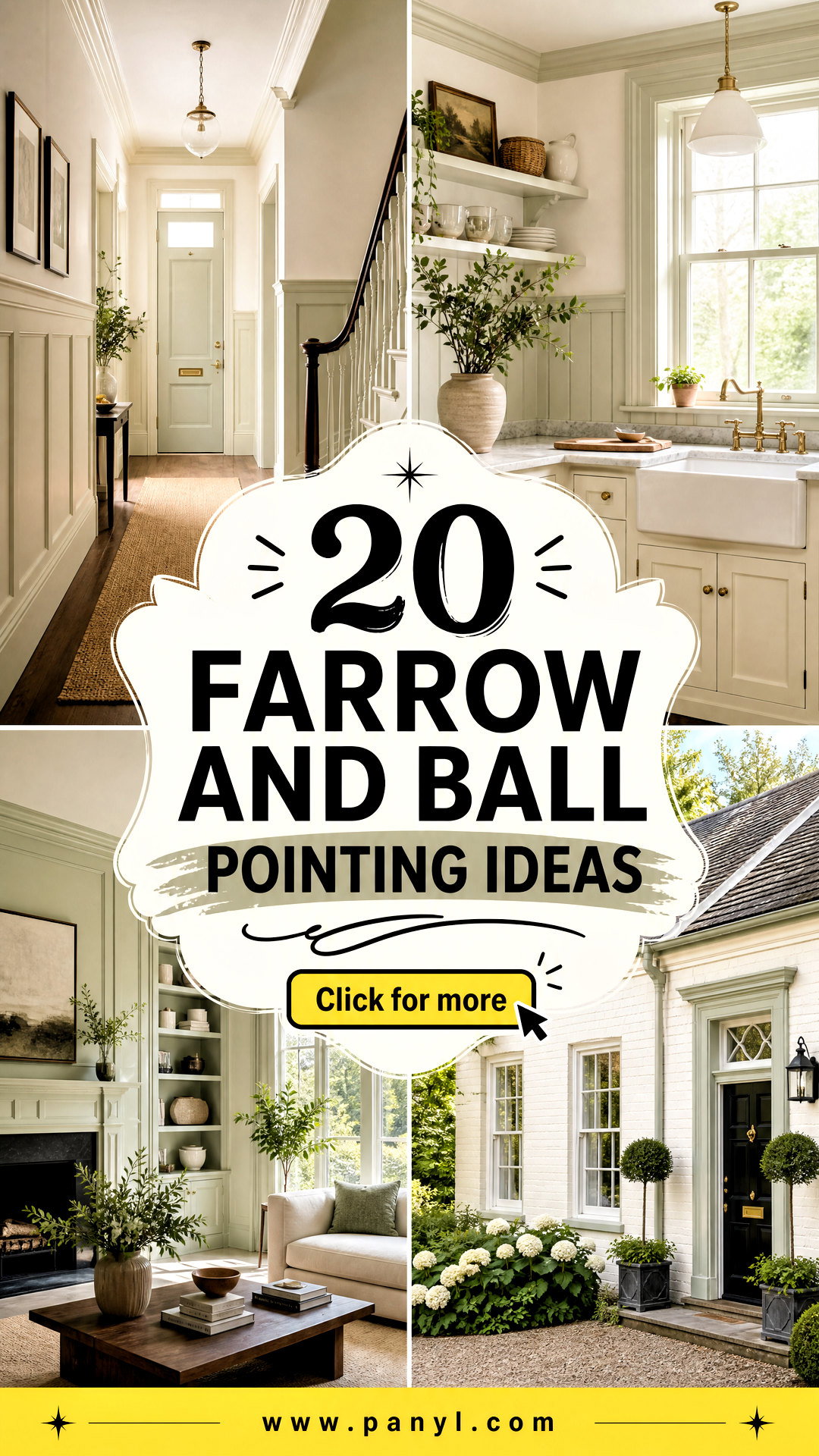 20 Farrow and Ball Pointing Ideas for Warm Airy Modern Rooms - 20 Farrow and Ball Pointing Ideas for Warm, Airy Modern Rooms