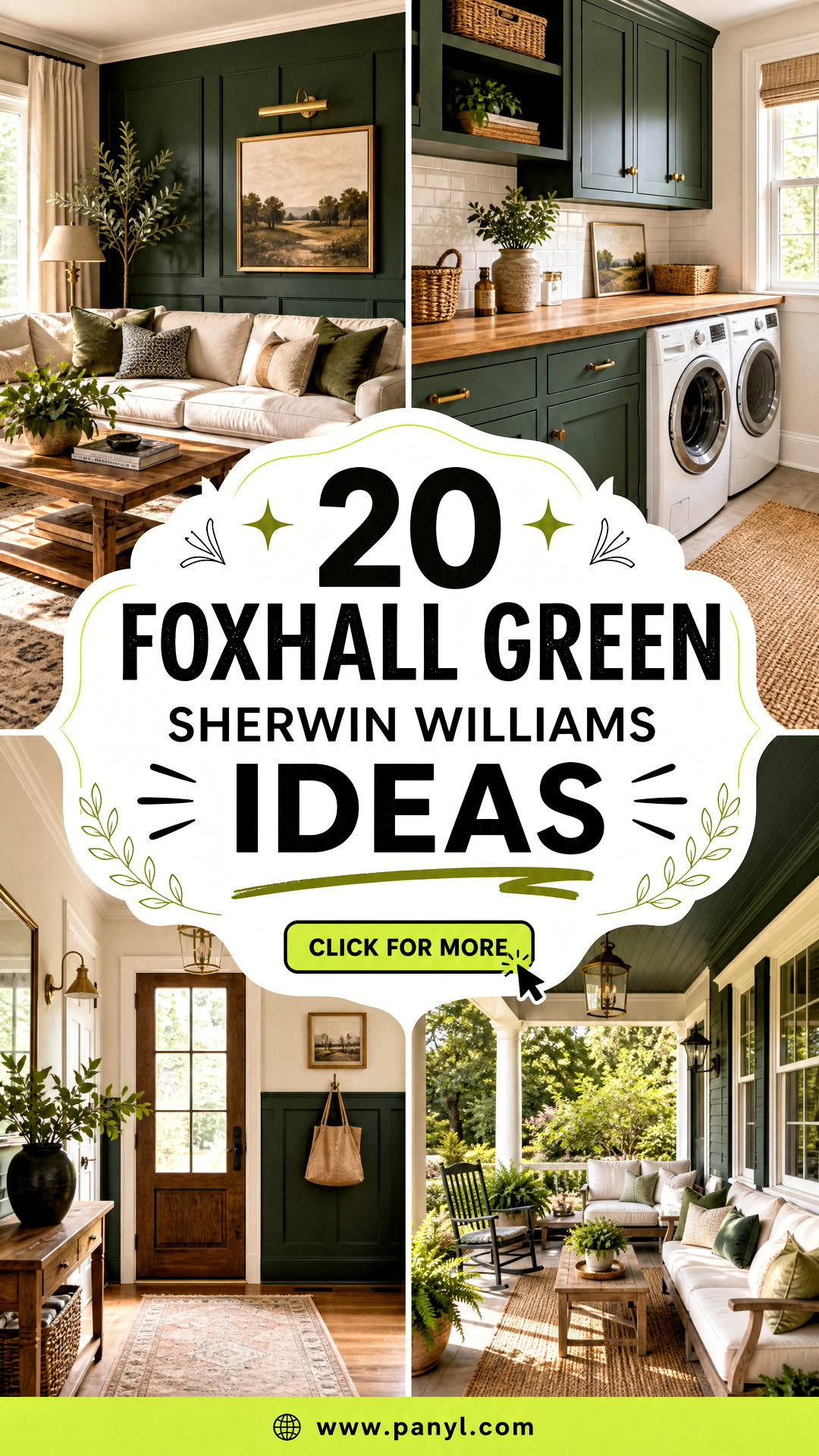 20 Foxhall Green Sherwin Williams Ideas for Timeless Rooms - 20 Foxhall Green Sherwin Williams Ideas for Timeless Rooms