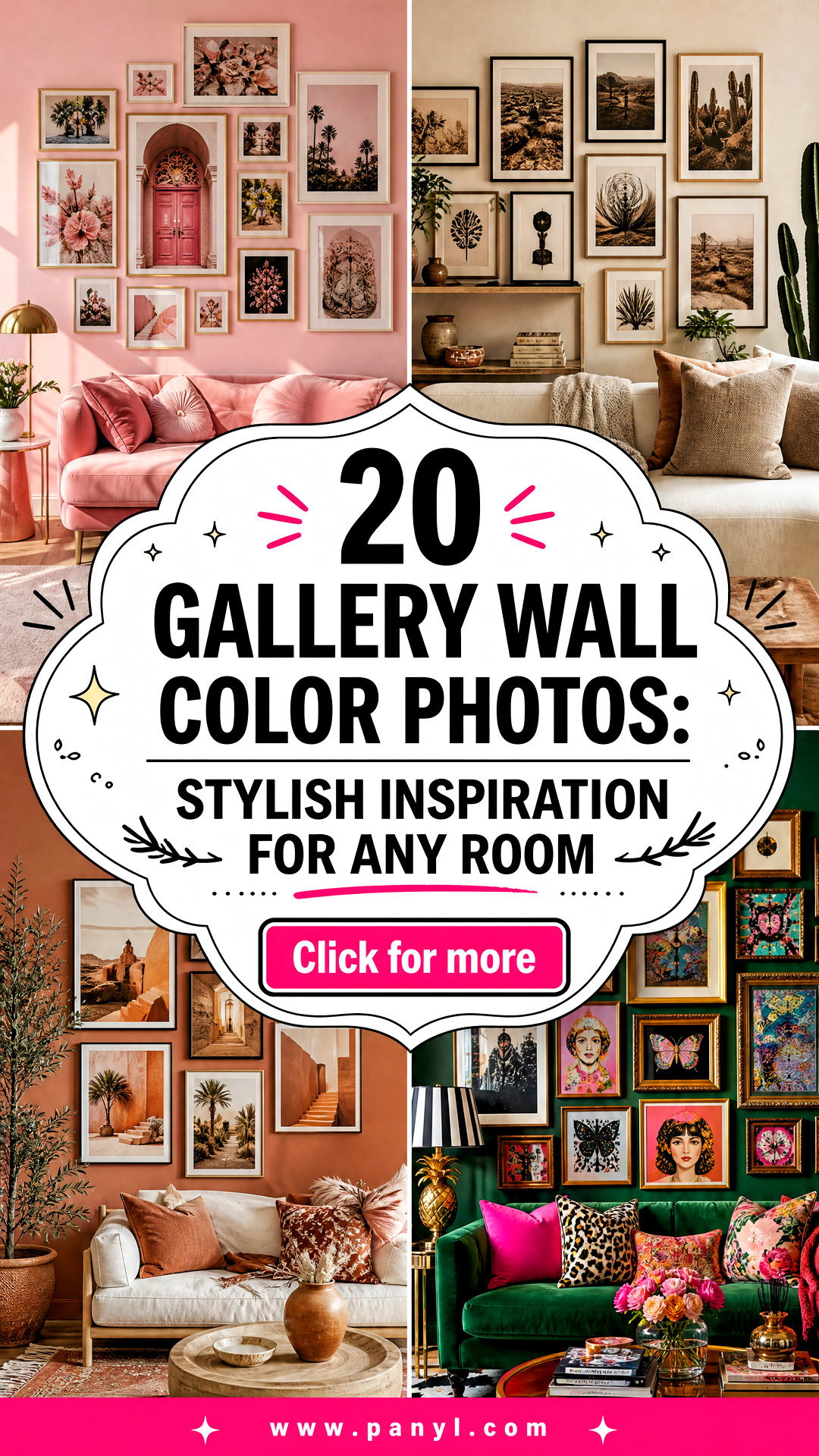 20 Gallery Wall Color Photos Stylish Inspiration for Any Room - 20 Gallery Wall Color Photos: Stylish Inspiration for Any Room