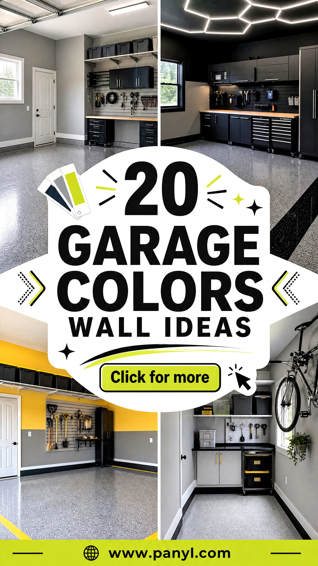 20 Garage Colors Wall Ideas for a Polished Practical Space - 20 Garage Colors Wall Ideas for a Polished, Practical Space