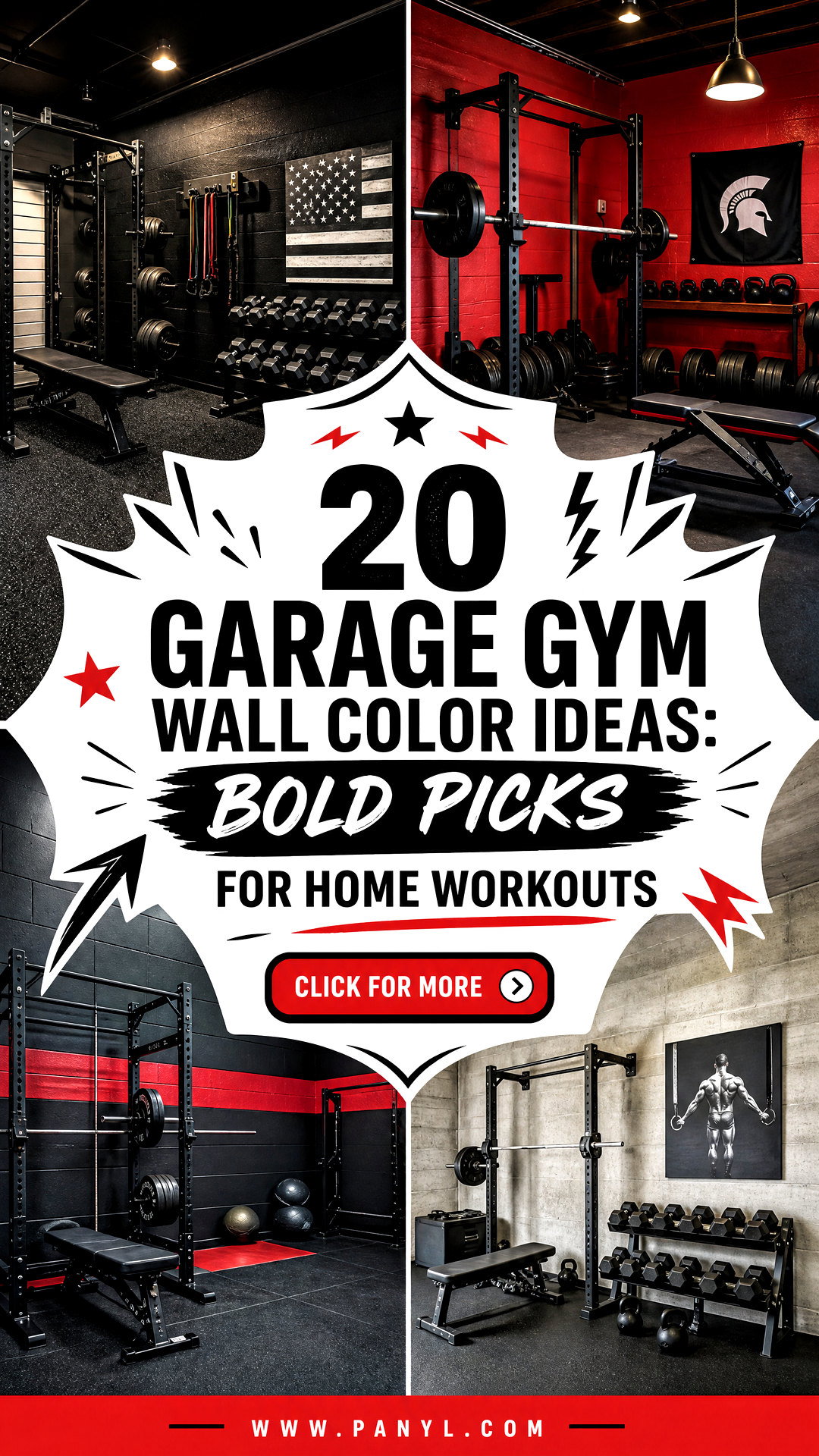 20 Garage Gym Wall Color Ideas Bold Picks for Home Workouts - 20 Garage Gym Wall Color Ideas: Bold Picks for Home Workouts