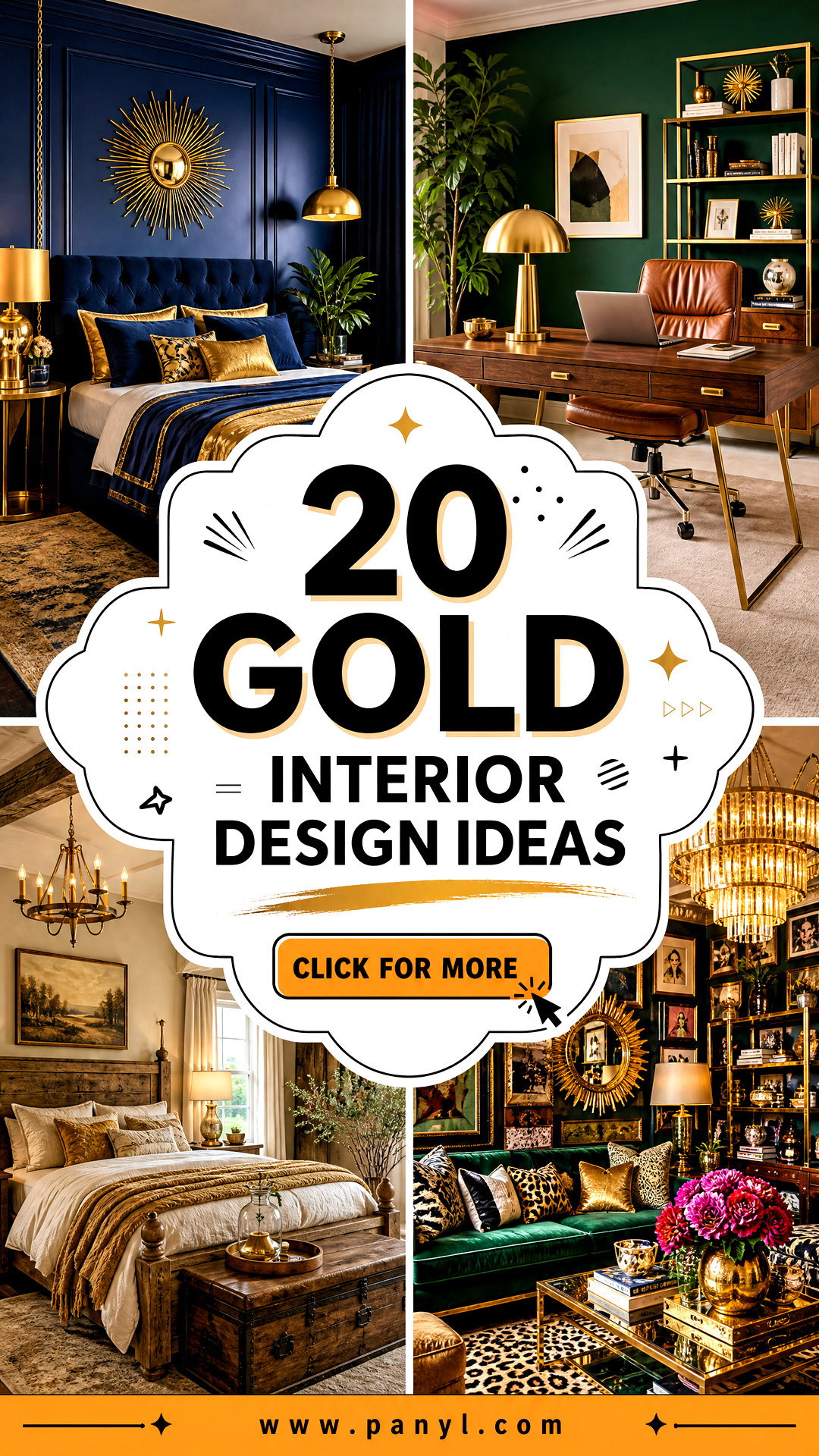 20 Gold Interior Design Ideas for Timeless Luxe Spaces - 20 Gold Interior Design Ideas for Timeless, Luxe Spaces