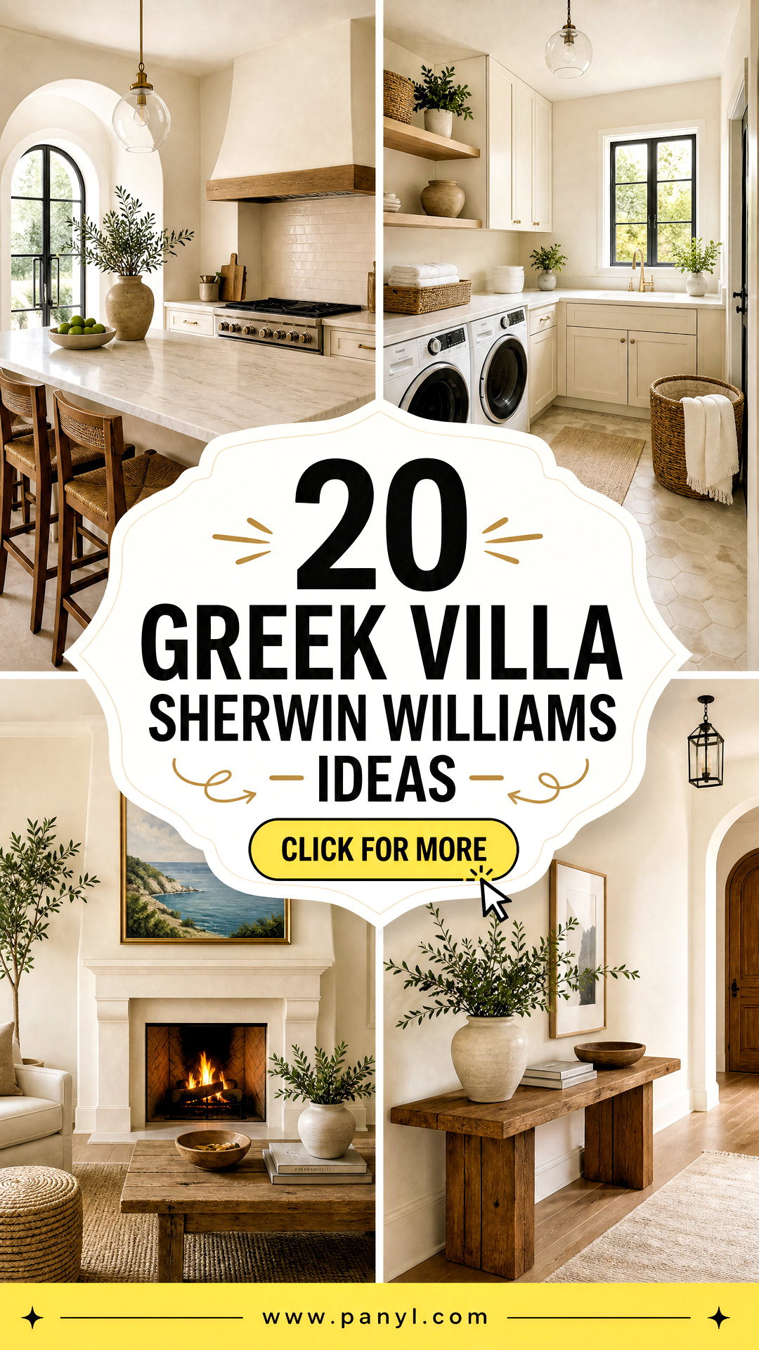 20 Greek Villa Sherwin Williams Ideas for a Warm Airy Home - 20 Greek Villa Sherwin Williams Ideas for a Warm, Airy Home