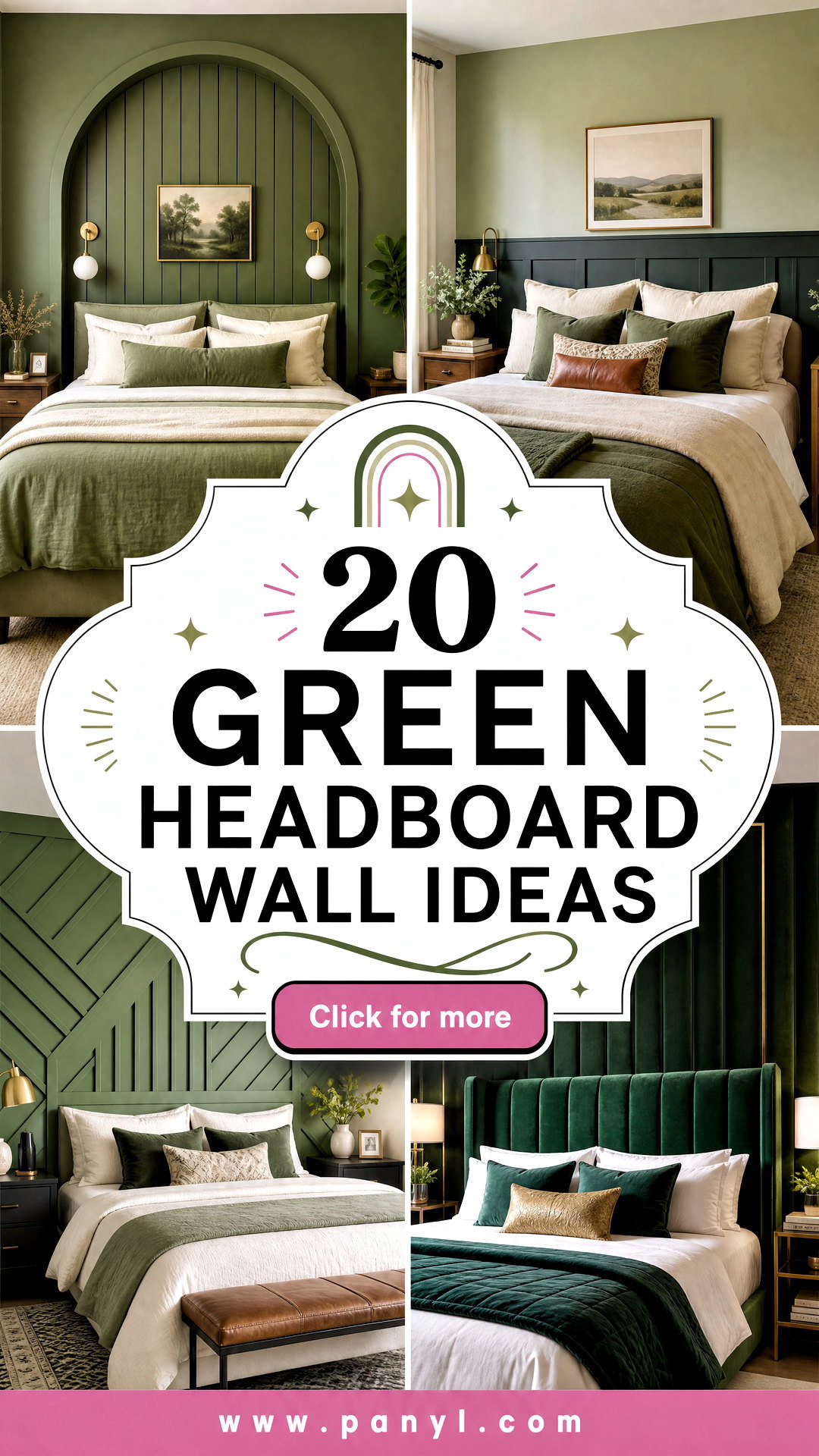 20 Green Headboard Wall Ideas Serene Bedroom Styling Tips - 20 Green Headboard Wall Ideas: Serene Bedroom Styling Tips