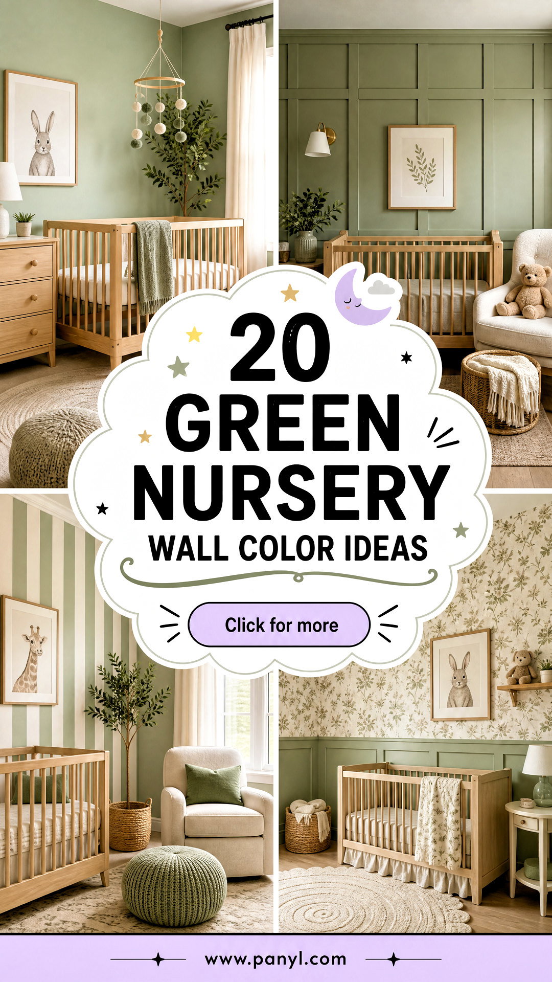 20 Green Nursery Wall Color Ideas Calming Ideas for Baby - 20 Green Nursery Wall Color Ideas: Calming Ideas for Baby
