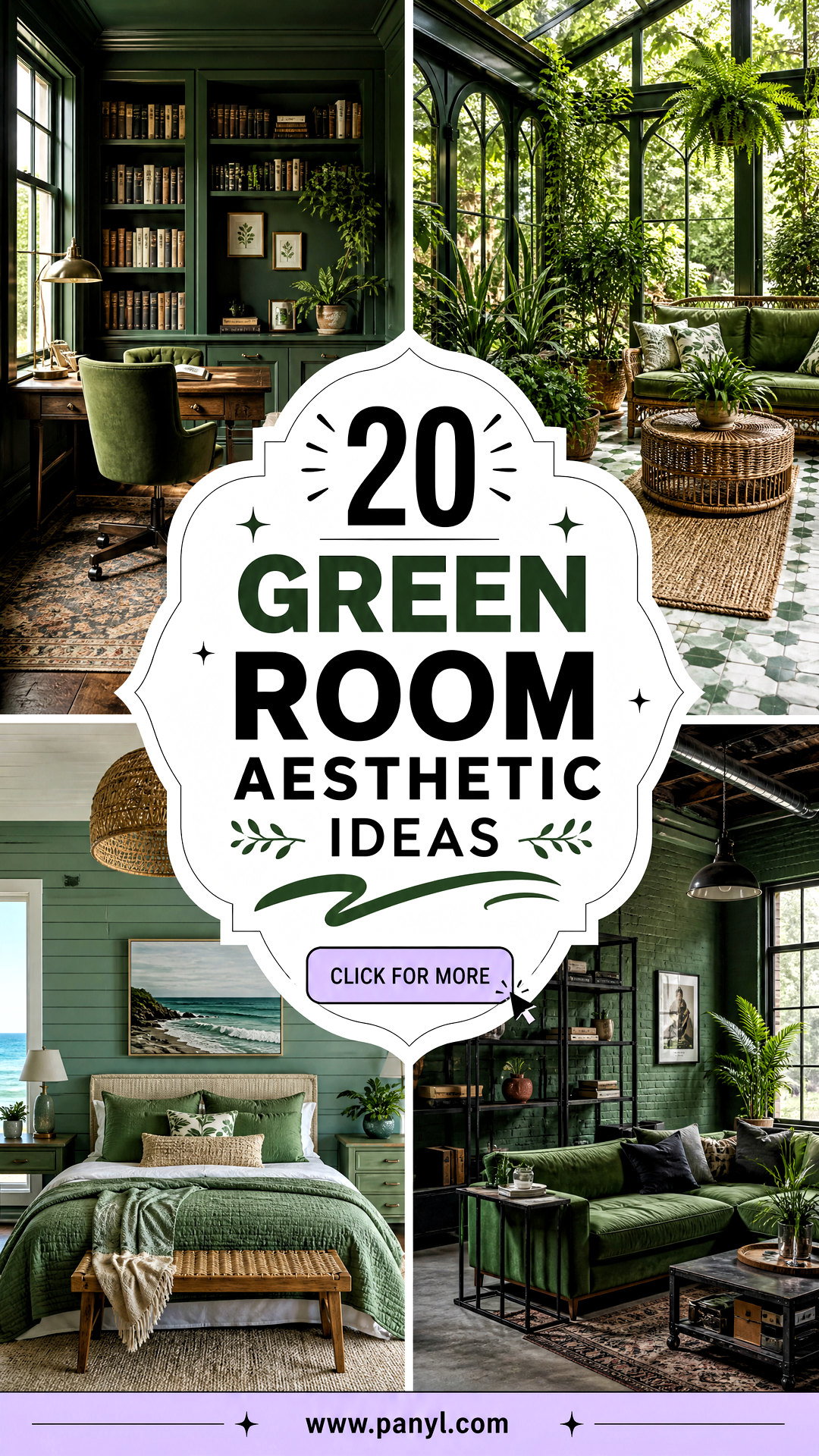 20 Green Room Aesthetic Ideas for a Calm Curated Retreat - 20 Green Room Aesthetic Ideas for a Calm, Curated Retreat