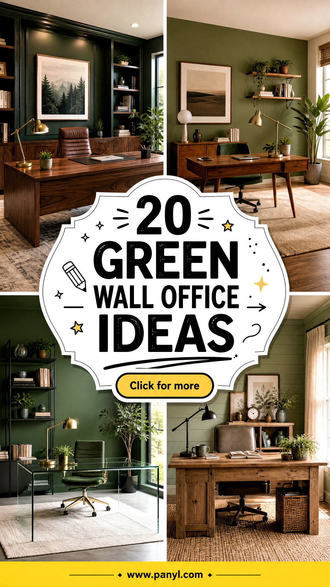 20 Green Wall Office Ideas for a Calm Productive Space - 20 Green Wall Office Ideas for a Calm, Productive Space