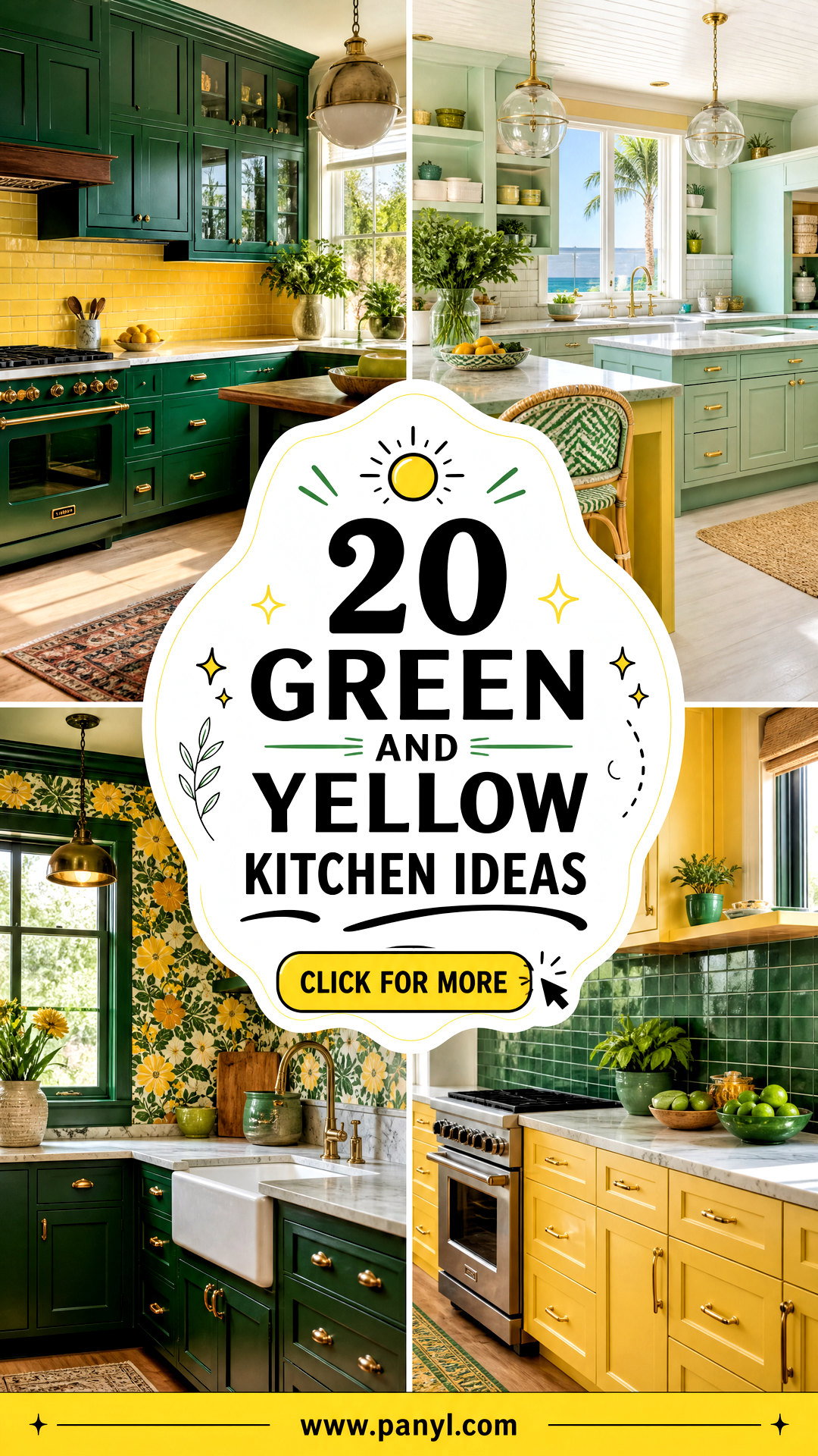 20 Green and Yellow Kitchen Ideas for a Cheerful Refresh - 20 Green and Yellow Kitchen Ideas for a Cheerful Refresh