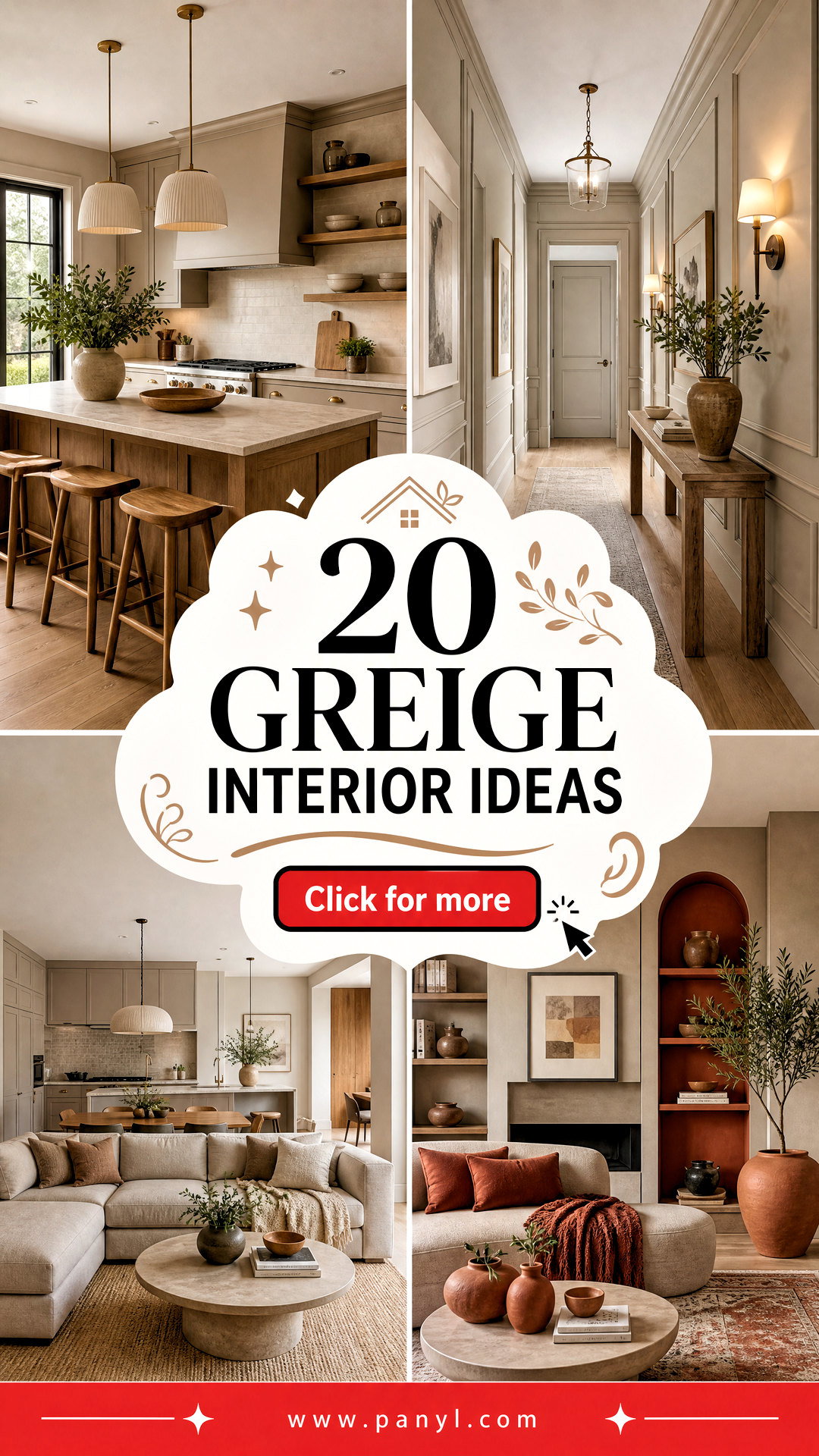20 Greige Interior Ideas for a Calm Cohesive Modern Home - 20 Greige Interior Ideas for a Calm, Cohesive Modern Home