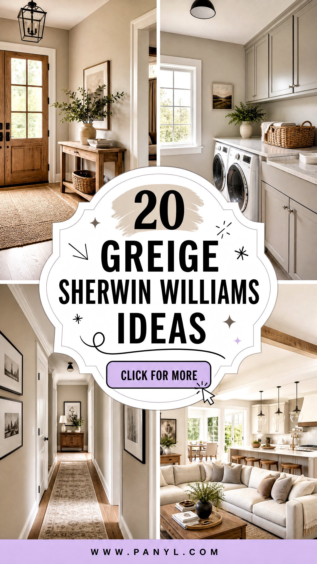20 Greige Sherwin Williams Ideas for Timeless Cozy Rooms - 20 Greige Sherwin Williams Ideas for Timeless, Cozy Rooms