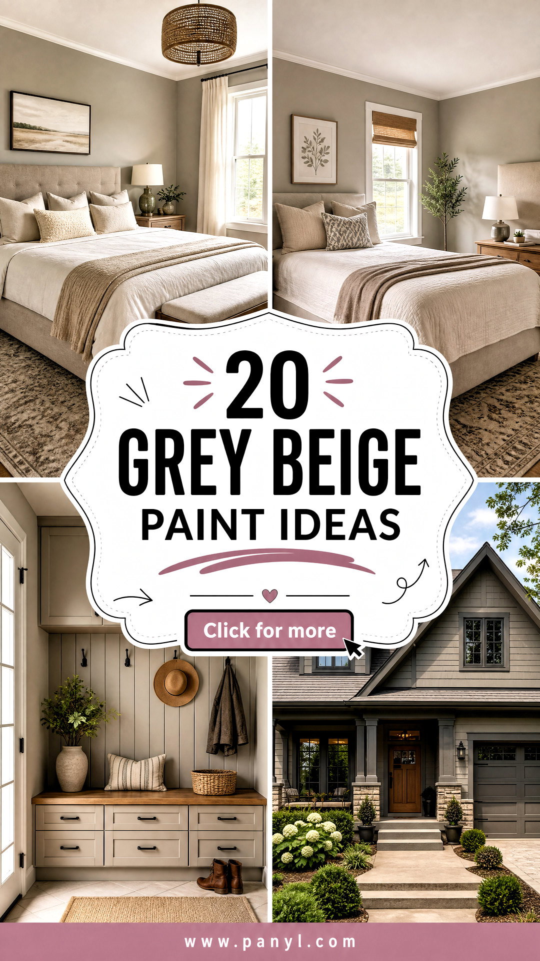 20 Grey Beige Paint Ideas for a Warm Timeless Home Refresh - 20 Grey Beige Paint Ideas for a Warm, Timeless Home Refresh