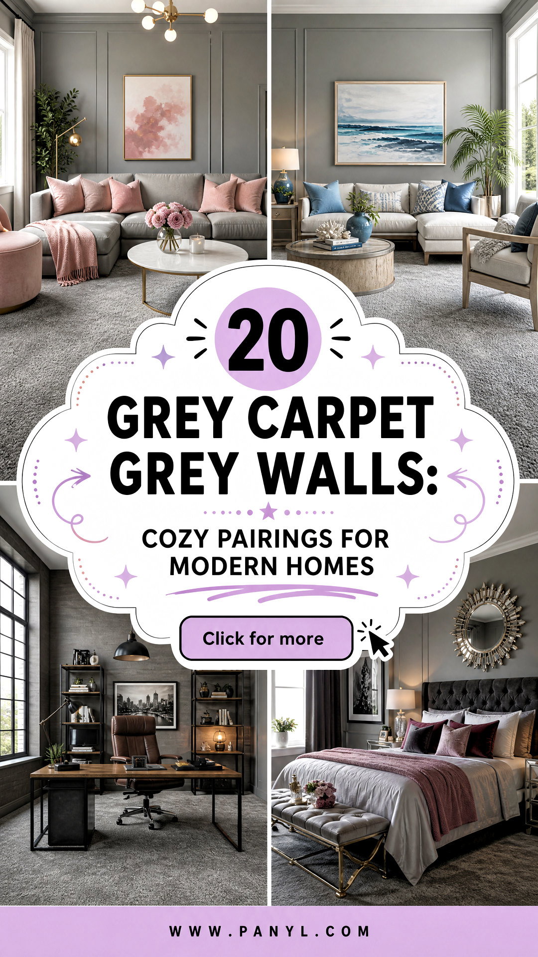 20 Grey Carpet Grey Walls Cozy Pairings for Modern Homes - 20 Grey Carpet Grey Walls: Cozy Pairings for Modern Homes