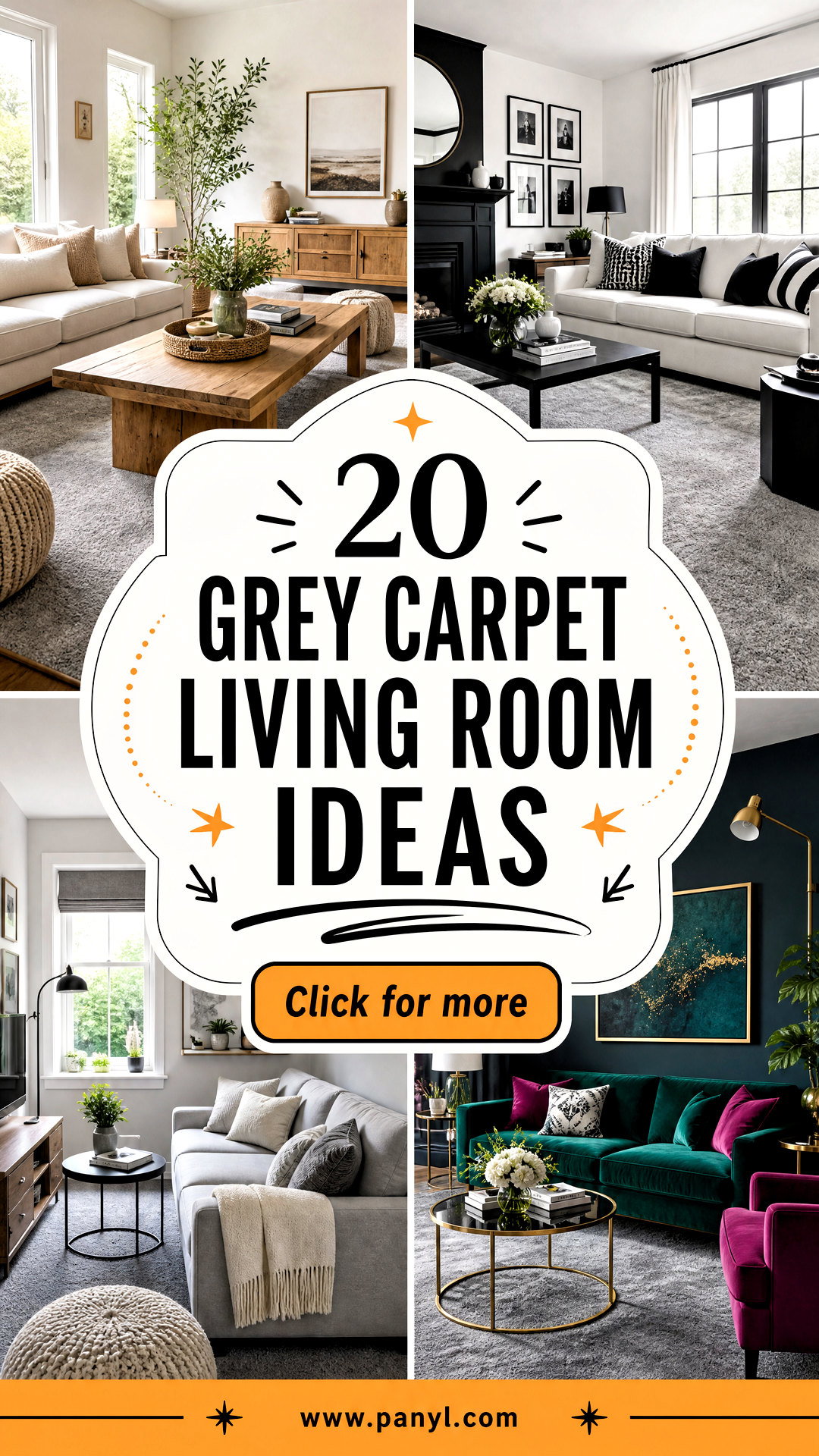 20 Grey Carpet Living Room Ideas for a Cozy Modern Space - 20 Grey Carpet Living Room Ideas for a Cozy Modern Space