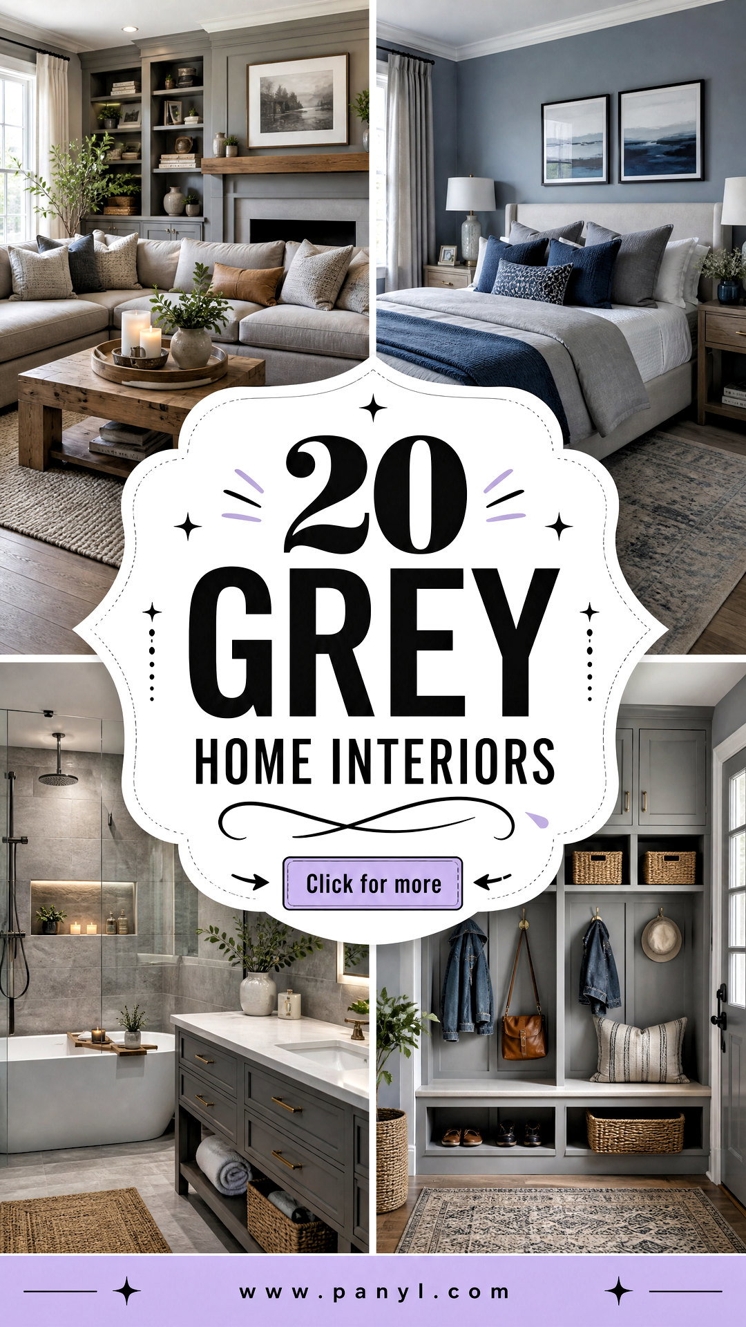 20 Grey Home Interiors for Cozy Sophisticated Modern Style - 20 Grey Home Interiors for Cozy, Sophisticated Modern Style